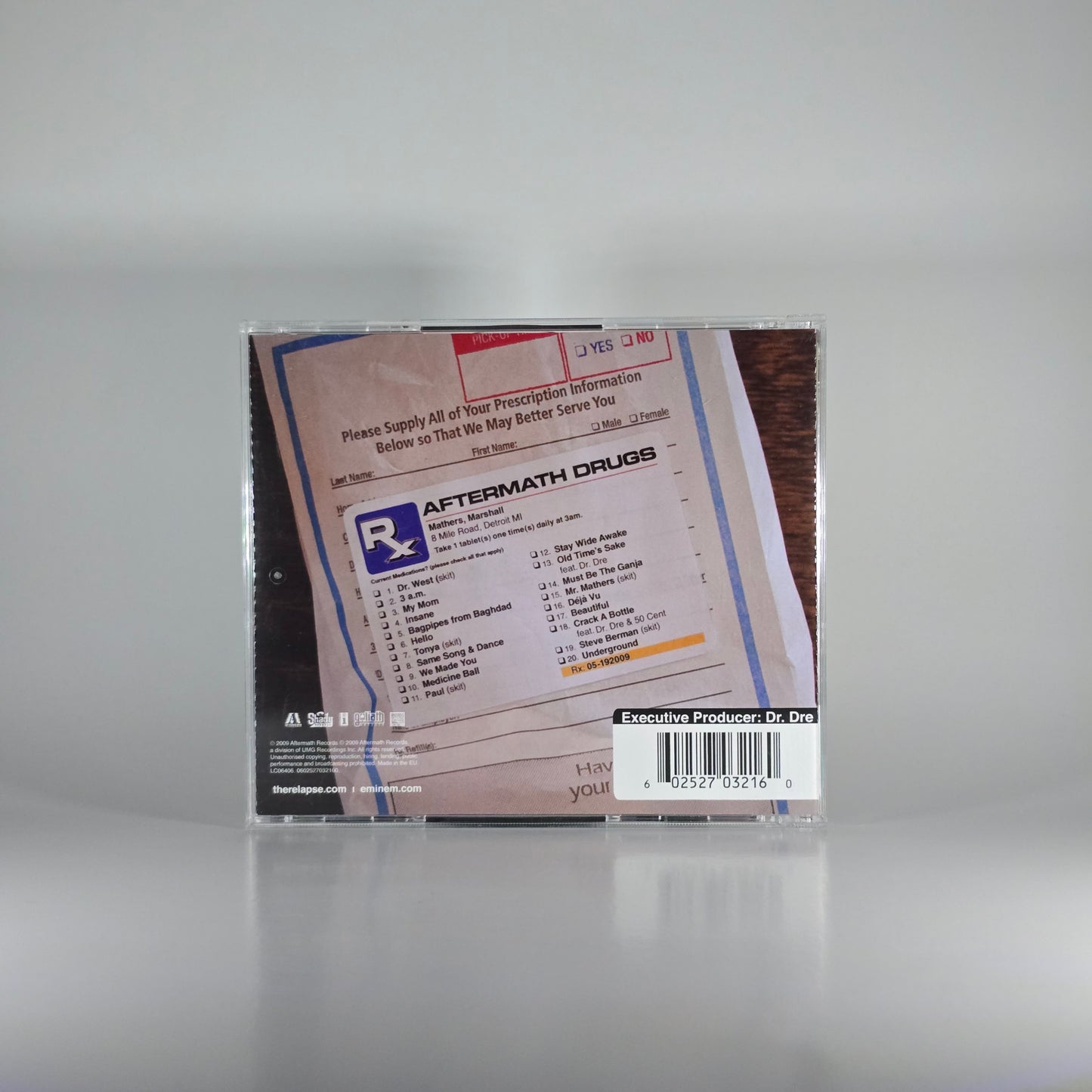EMINEM - RELAPSE CD