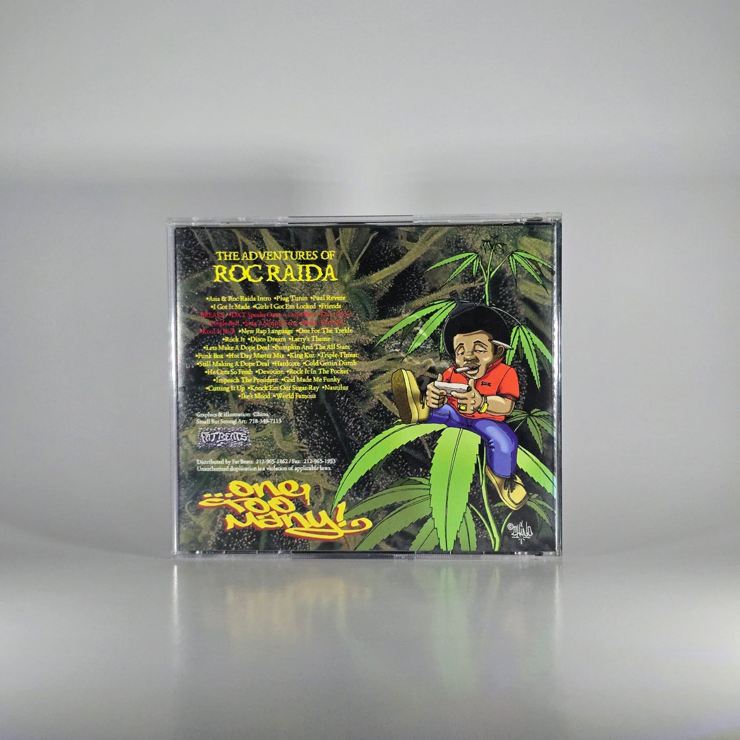 ROC RAIDA - THE ADVENTURES OF ROC RAIDA...ONE TOO MANY CD