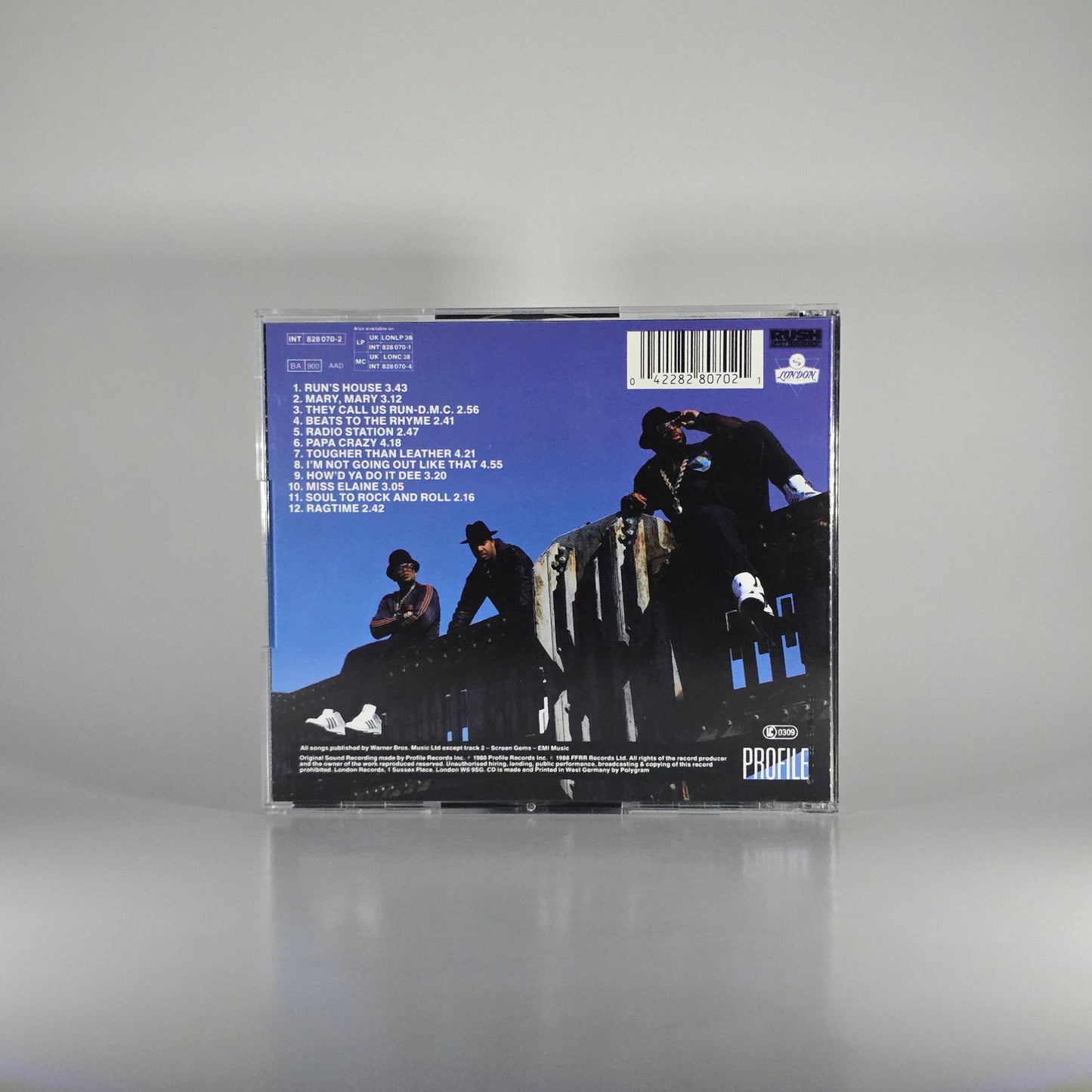 RUN DMC - TOUGHER THAN LEATHER CD