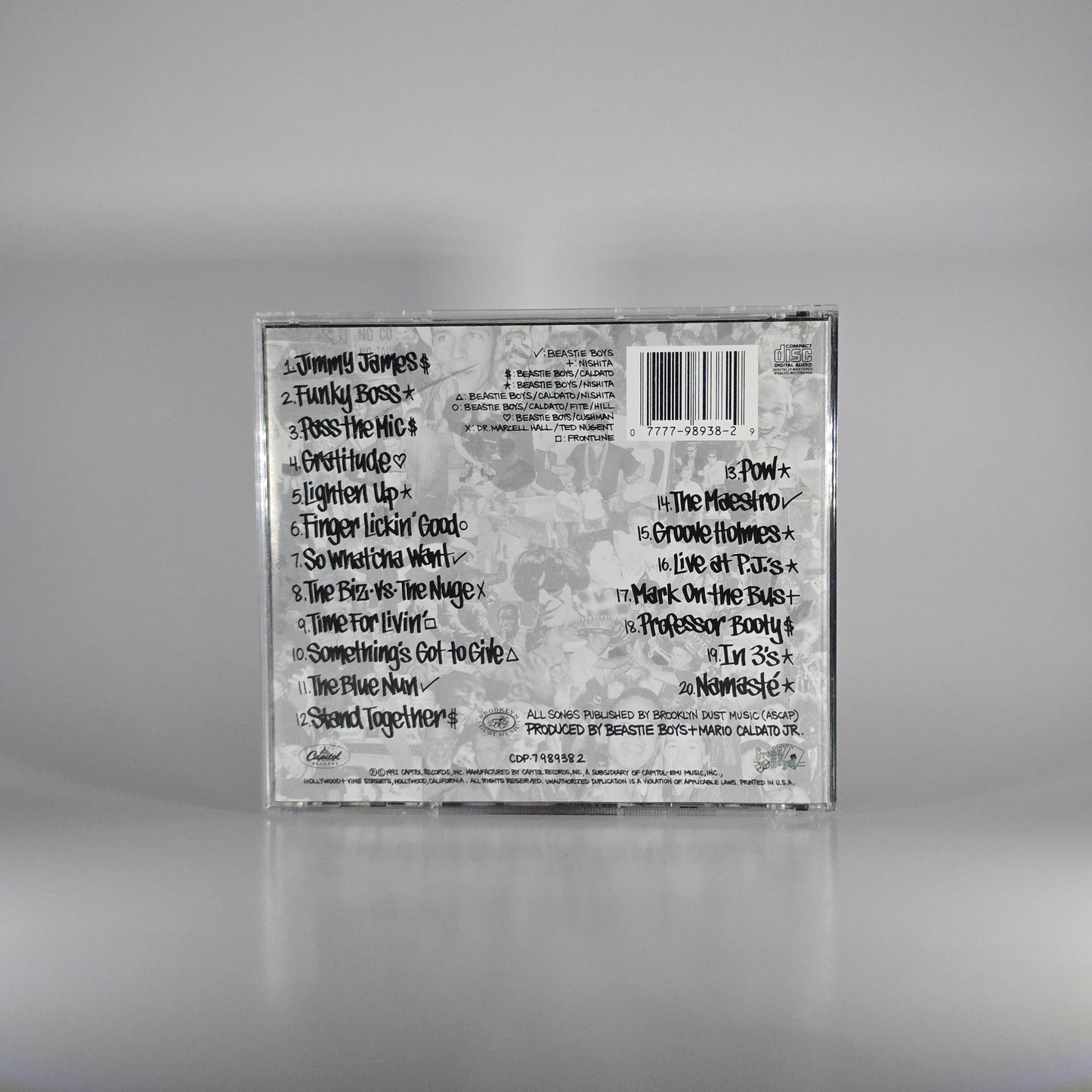 BEASTIE BOYS - CHECK YOUR HEAD CD