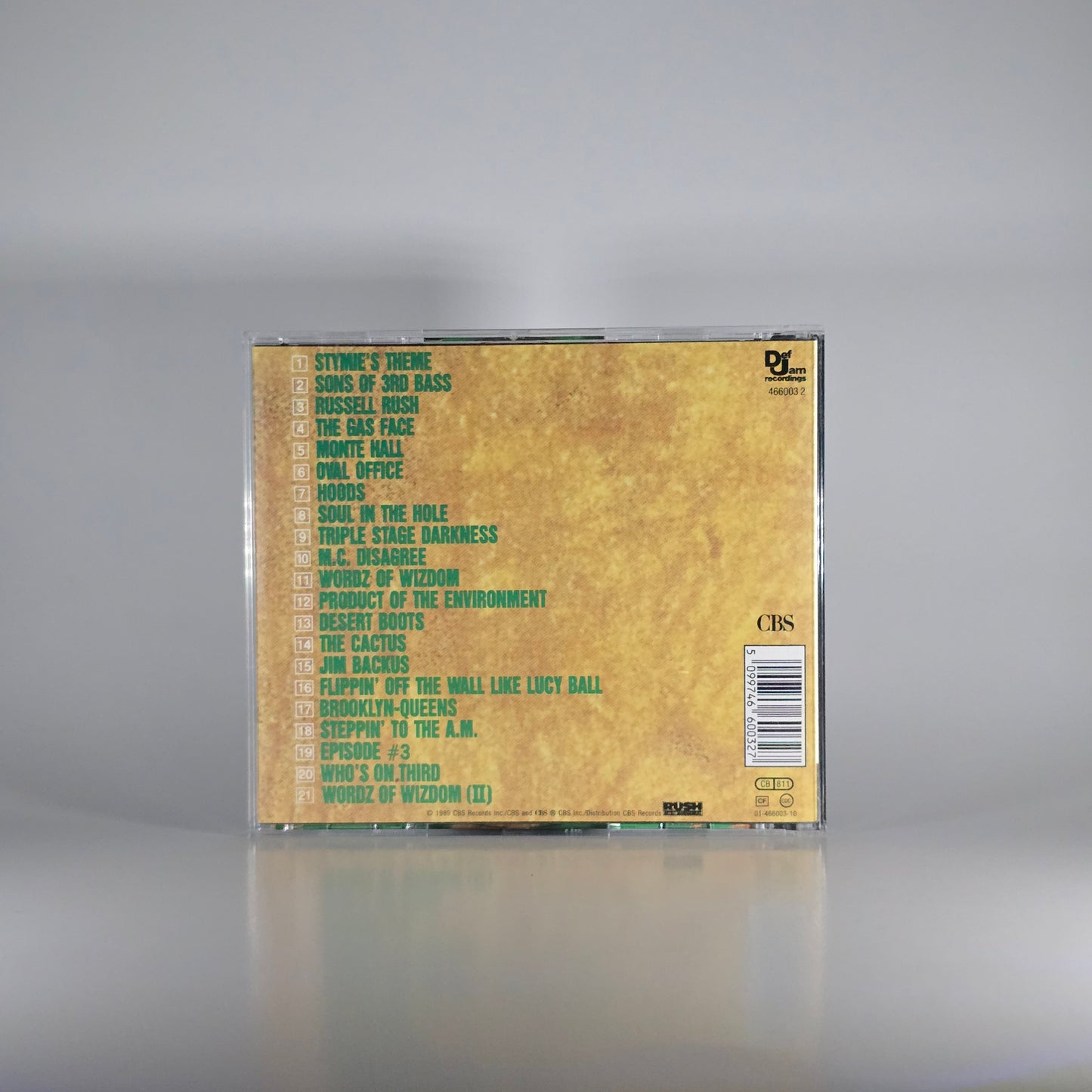 3RD BASS - THE CACTUS CEE/D CD