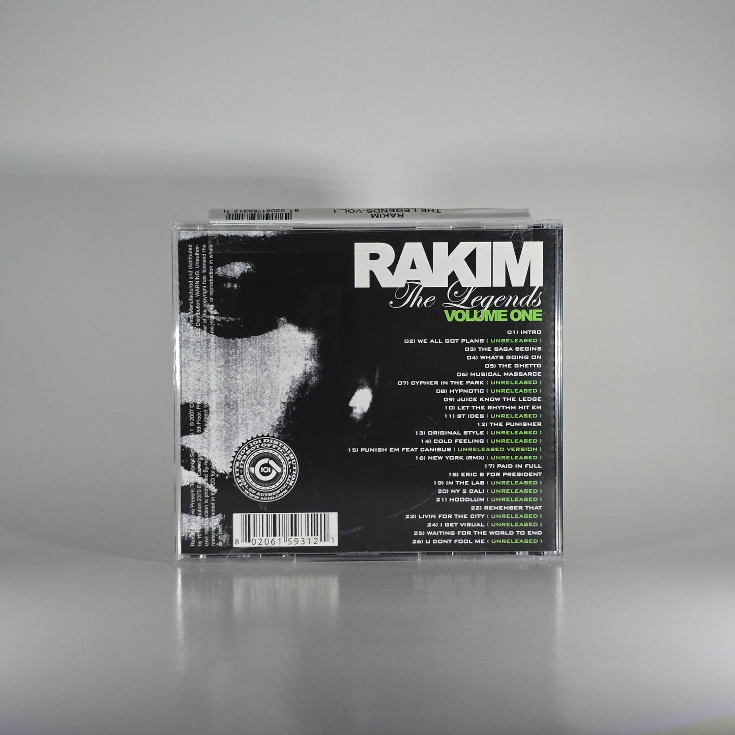 RAKIM - THE LEGENDS VOL. 1 CD