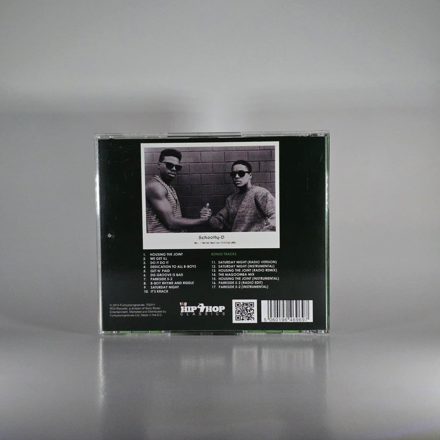 SCHOOLLY D - SATURDAY NIGHT! THE ALBUM CD