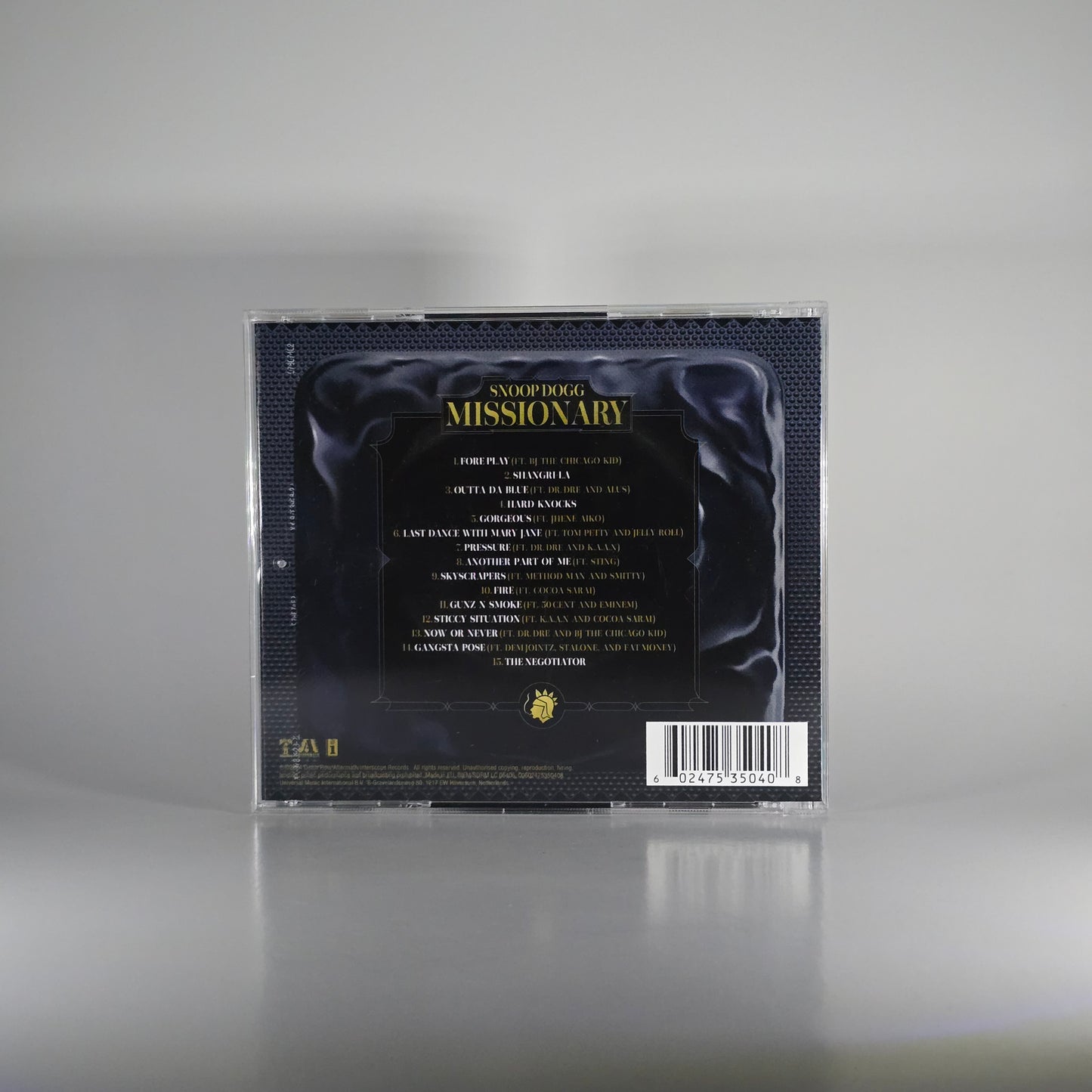 SNOOP DOGG - MISSIONARY CD