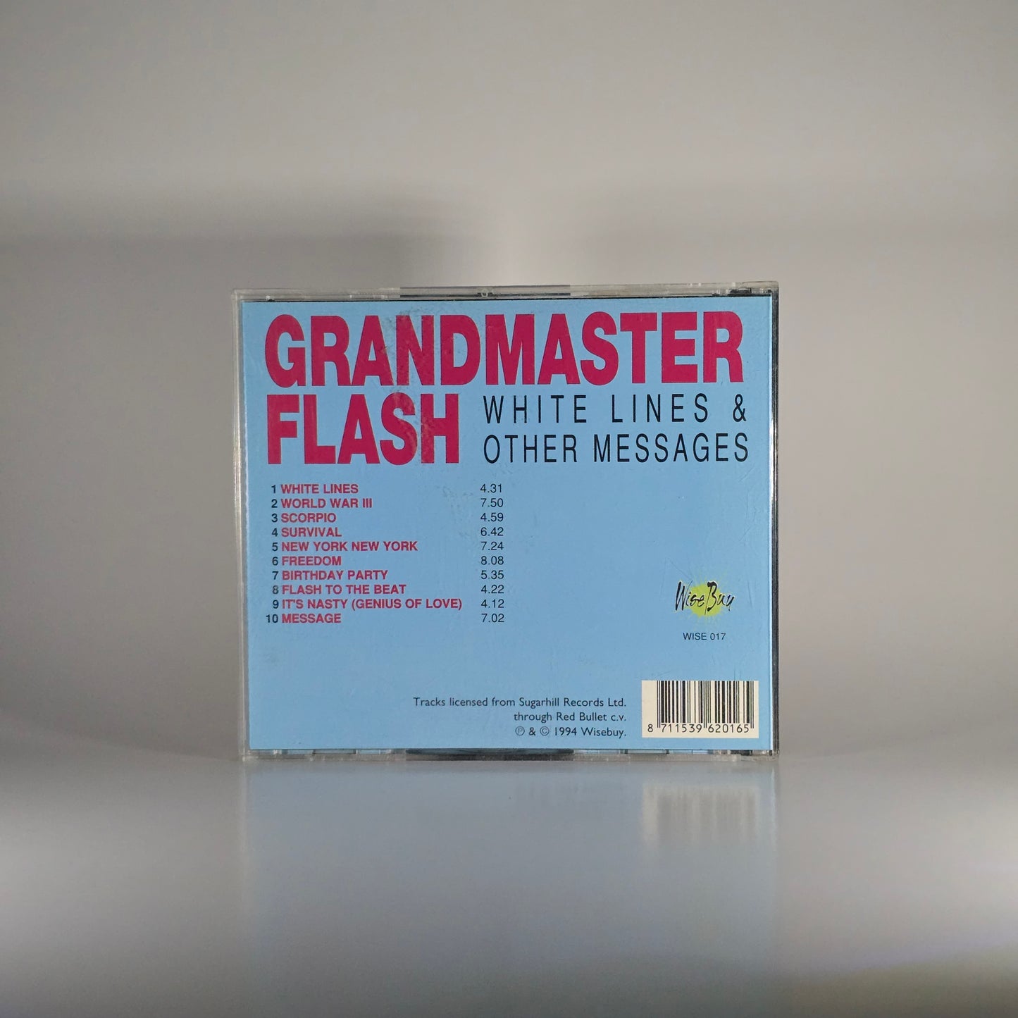 GRANDMASTER FLASH - WHITE LINES & OTHER MESSAGES CD