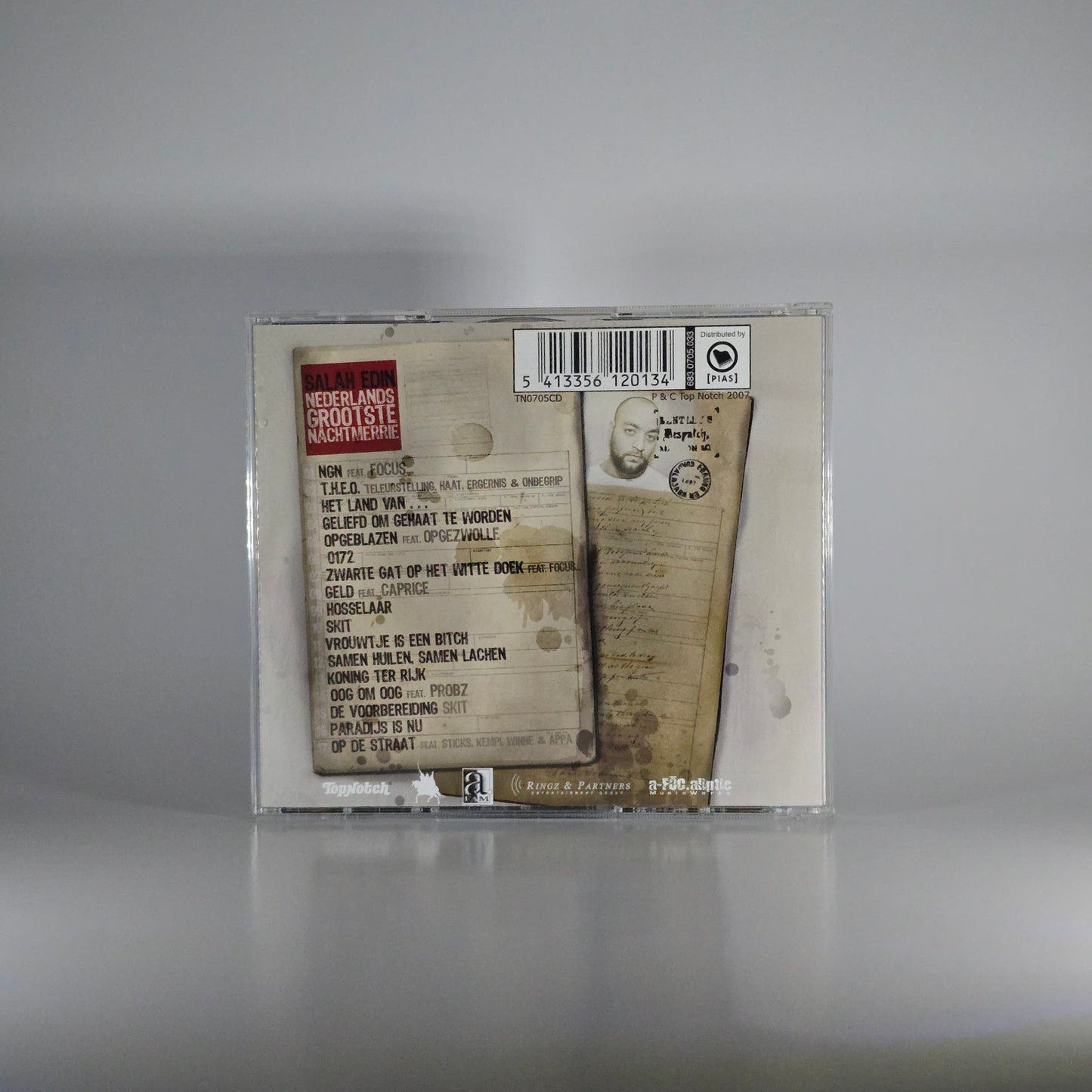 SALAH EDIN - NEDERLANDS GROOTSTE NACHTMERRIE CD + DVD
