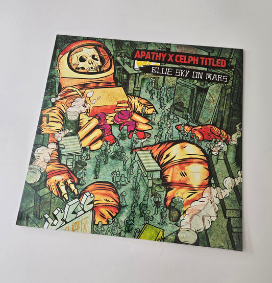 APATHY & CELPH TITLED - BLUE SKY ON MARS (SEALED) VINYL -NEW!-