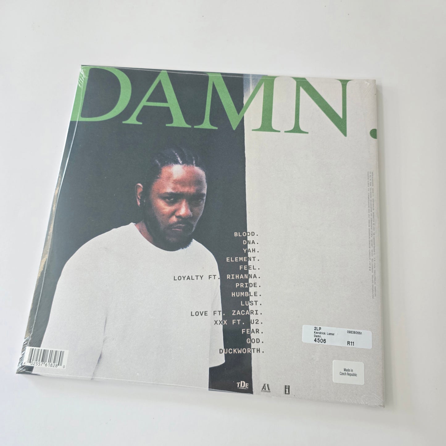 KENDRICK LAMAR - DAMN (SEALED) 2X VINYL GATEFOLD -NEW!-