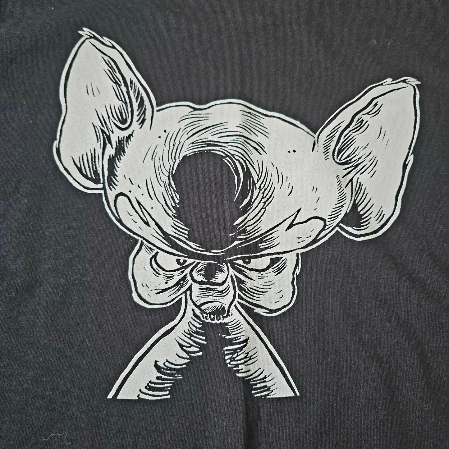 MIGA X DUTCH HEAVYWEIGHT - PINKY AND THE BRAIN T-SHIRT NIEUW -NEW!-