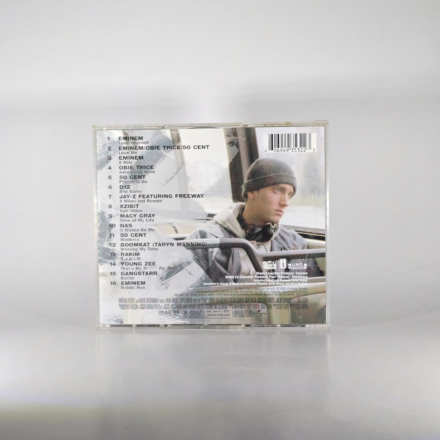 VARIOUS - MUSIC FROM AND INSPIRED BY THE MOTION PICTURE 8 MILE CD