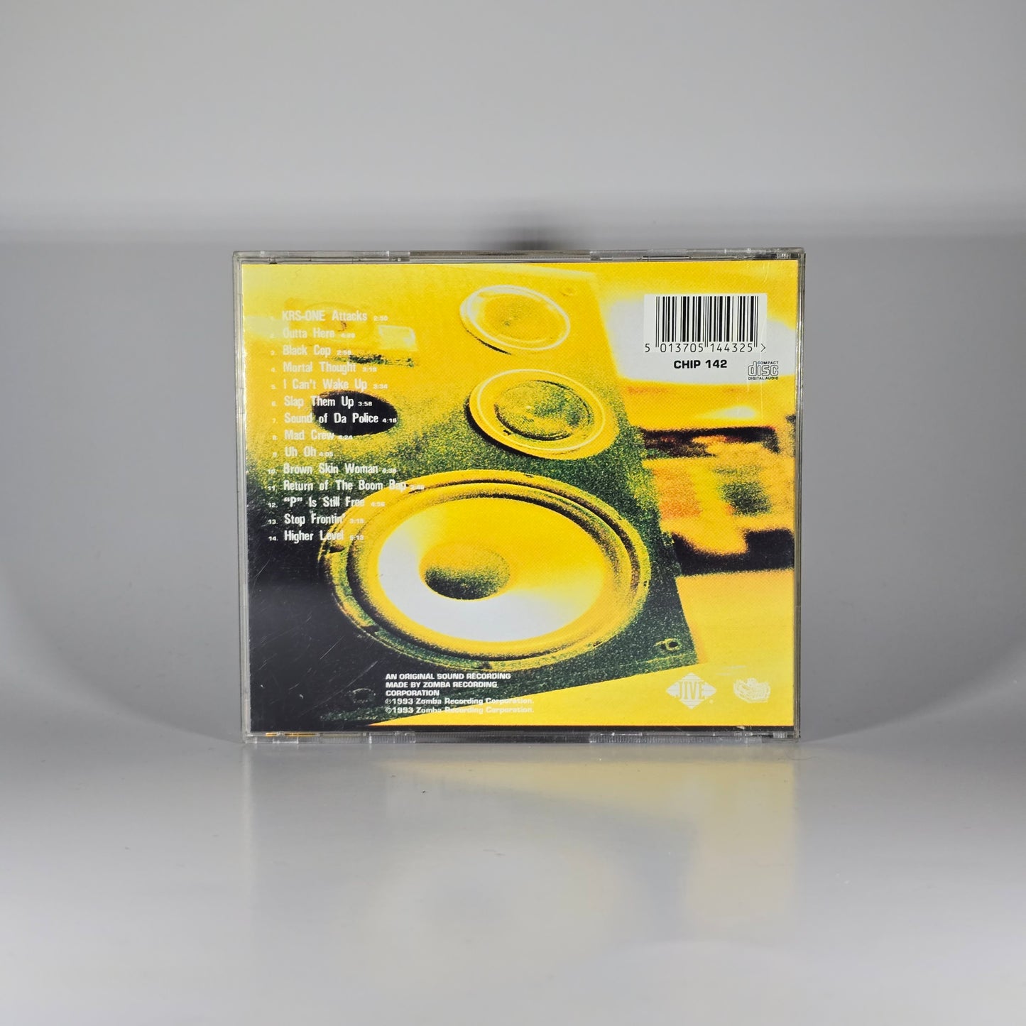 KRS-ONE - RETURN OF THE BOOM BAP CD