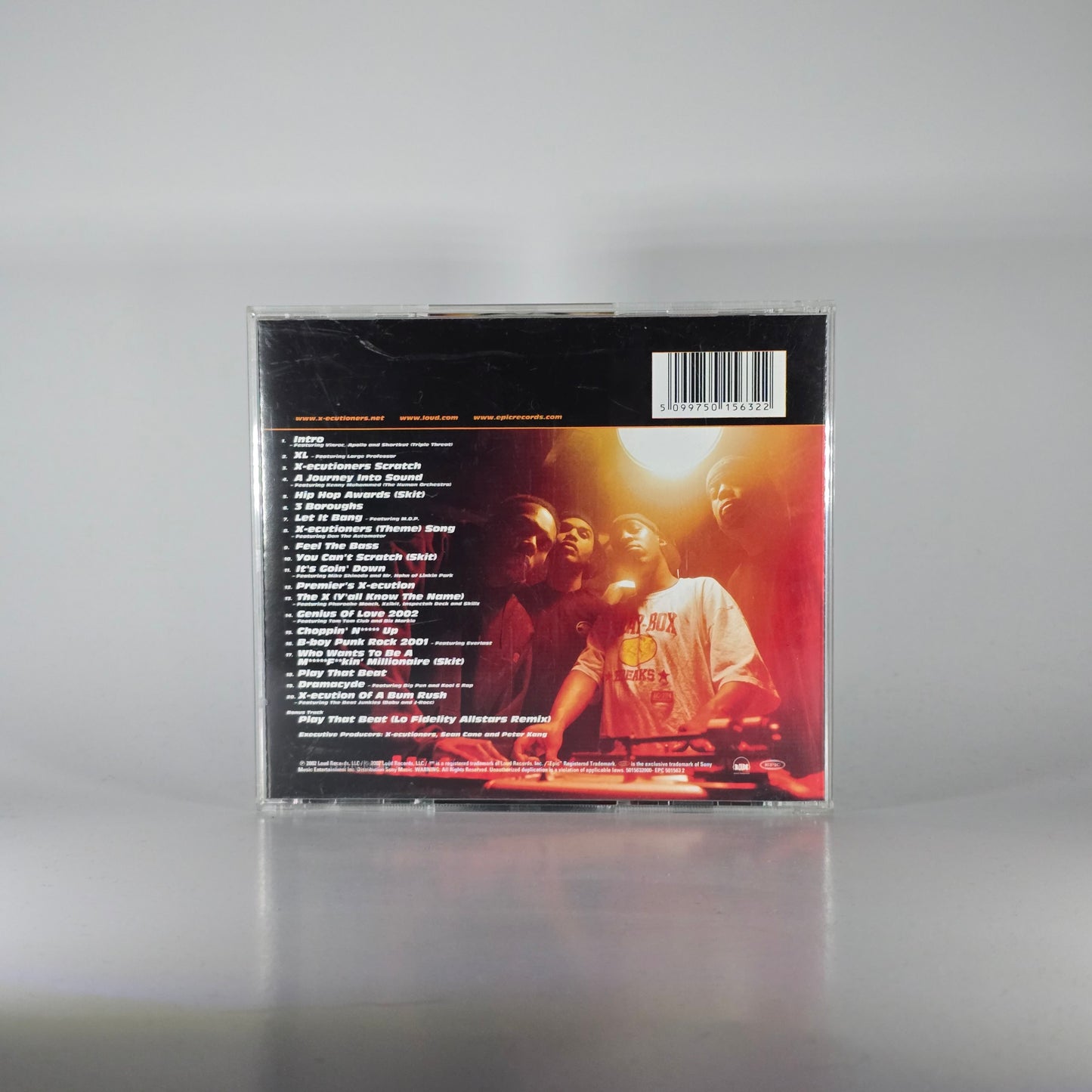 X-ECUTIONERS - BUILT FROM SCRATCH CD