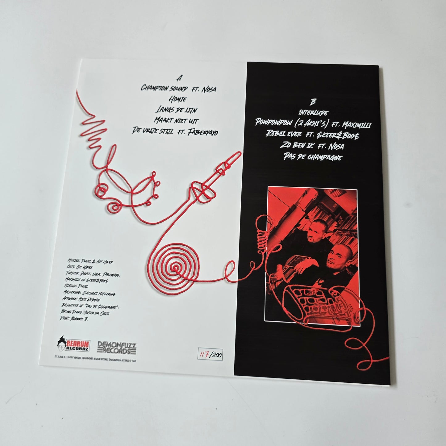 DUVEL X GIT HYPER - DE RODE DRAAD, FINAL EDITION LIMITED EDITION VINYL -PRE OWNED!-