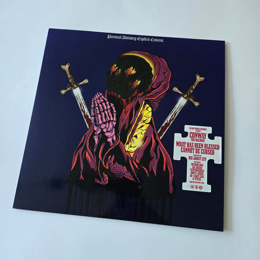 CONWAY THE MACHINE X BIG GHOST LTD - WHAT HAS BEEN BLESSED CANNOT BE CURSED, LIMITED EDITION SUNDAY SERMON SMOKE VINYL -LIKE NEW!-