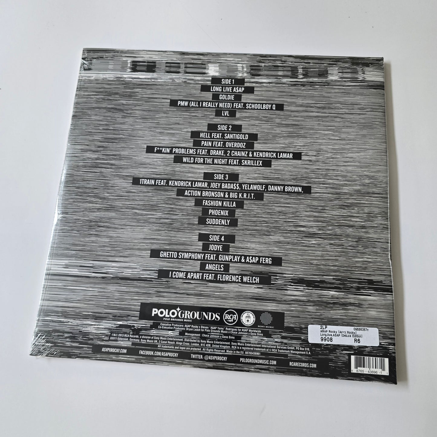 A$AP ROCKY - LONG.LIVE.ASAP (DELUXE EDITION) (SEALED) VINYL 2XLP -NEW!-