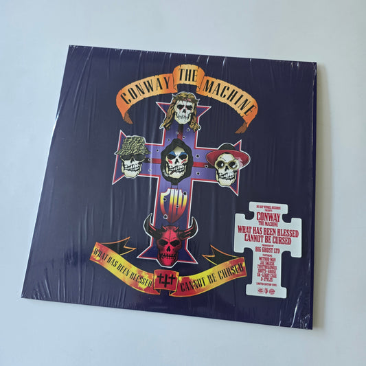 CONWAY THE MACHINE X BIG GHOST LTD - WHAT HAS BEEN BLESSED CANNOT BE CURSED, LIMITED EDITION JUNGLE VINYL -LIKE NEW!-