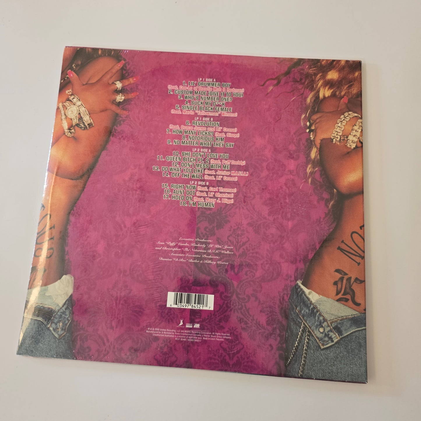 LIL' KIM - THE NOTORIOUS KIM (SEALED) COLORED 2X VINYL -NEW!-