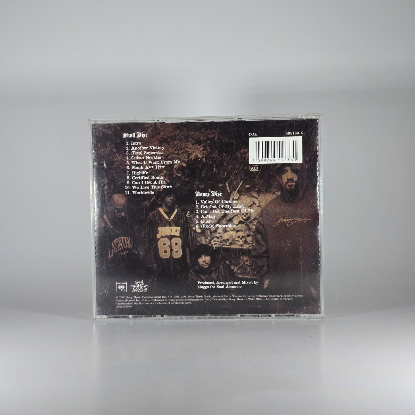 CYPRESS HILL - SKULL & BONES CD (2XCD)