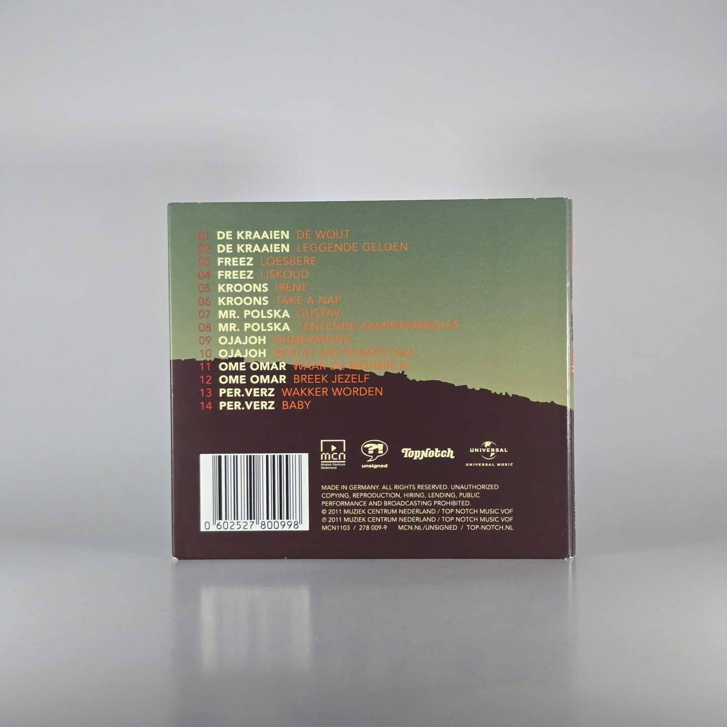 VARIOUS - HOMEGROWN 2011 CD