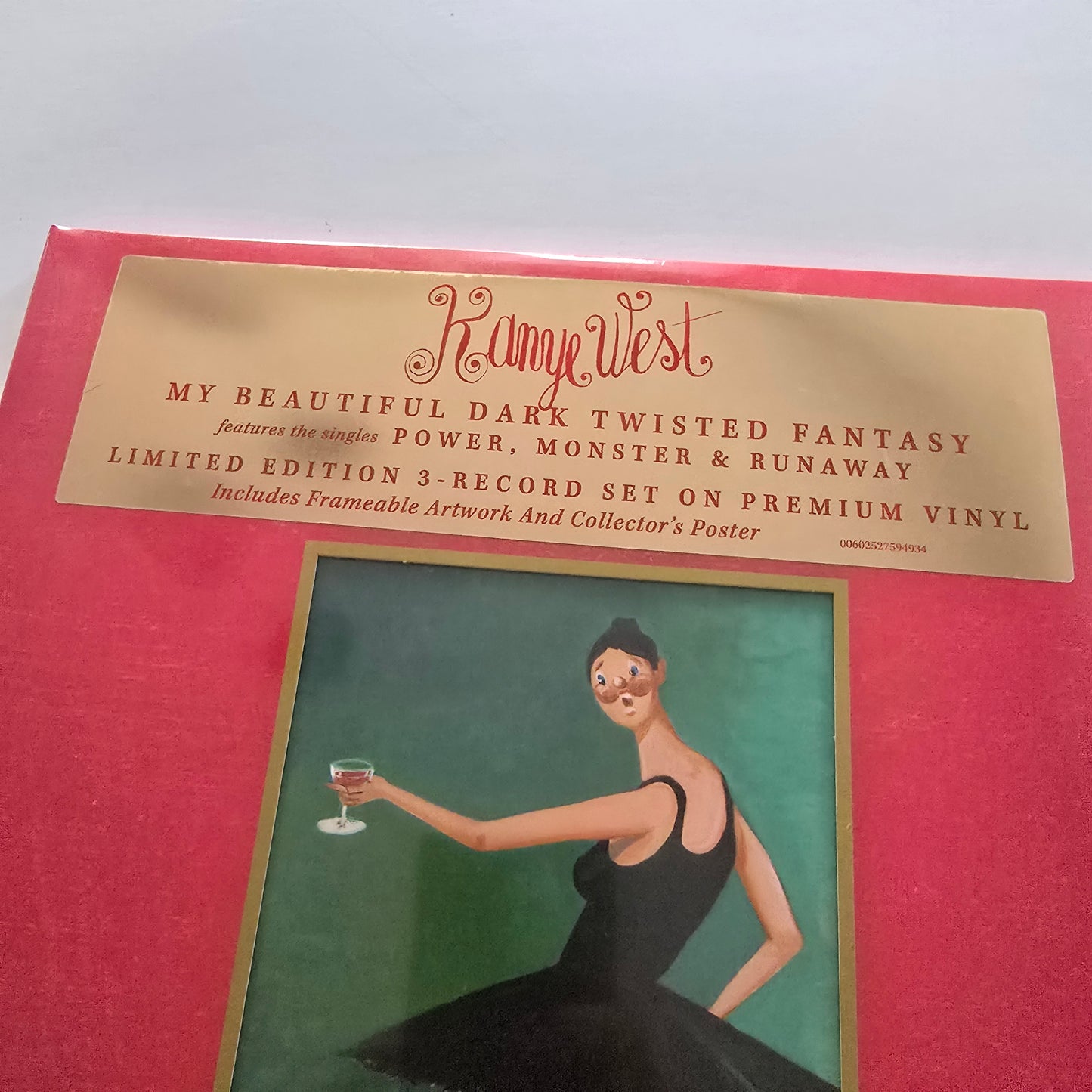 KANYE WEST - MY BEAUTIFUL DARK TWISTED FANTASY (SEALED) 3XLP VINYL -NEW!-