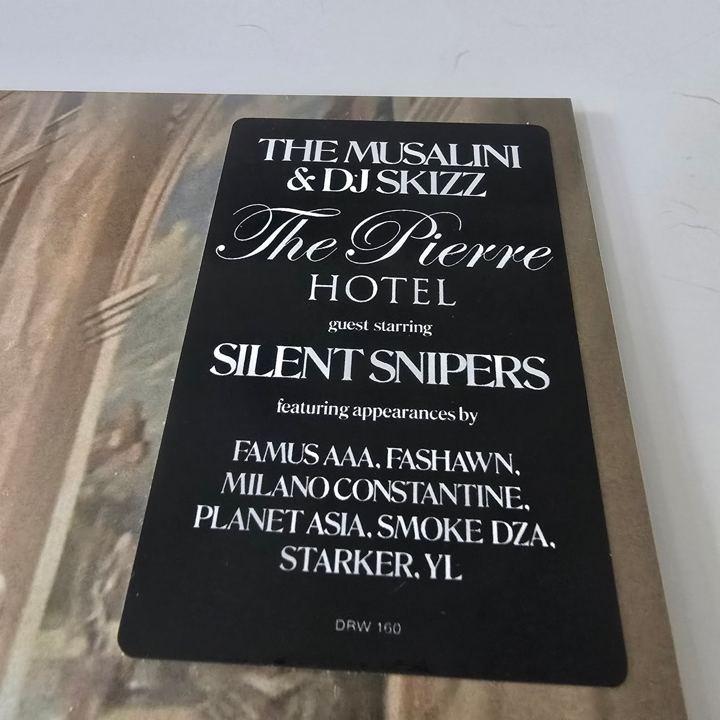 THE MUSALINI & DJ SKIZZ - THE PIERRE HOTEL (SEALED) LIMITED EDITION VINYL -NEW!-