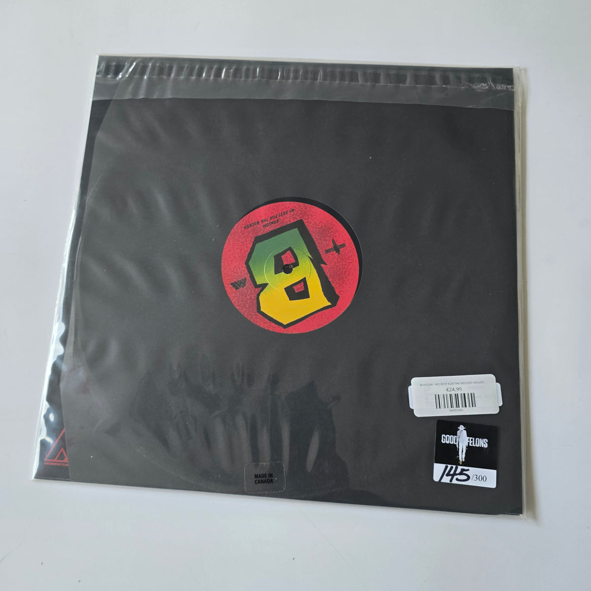 RANSOM - NO REST FOR THE WICKED (SEALED) VINYL -NEW!-