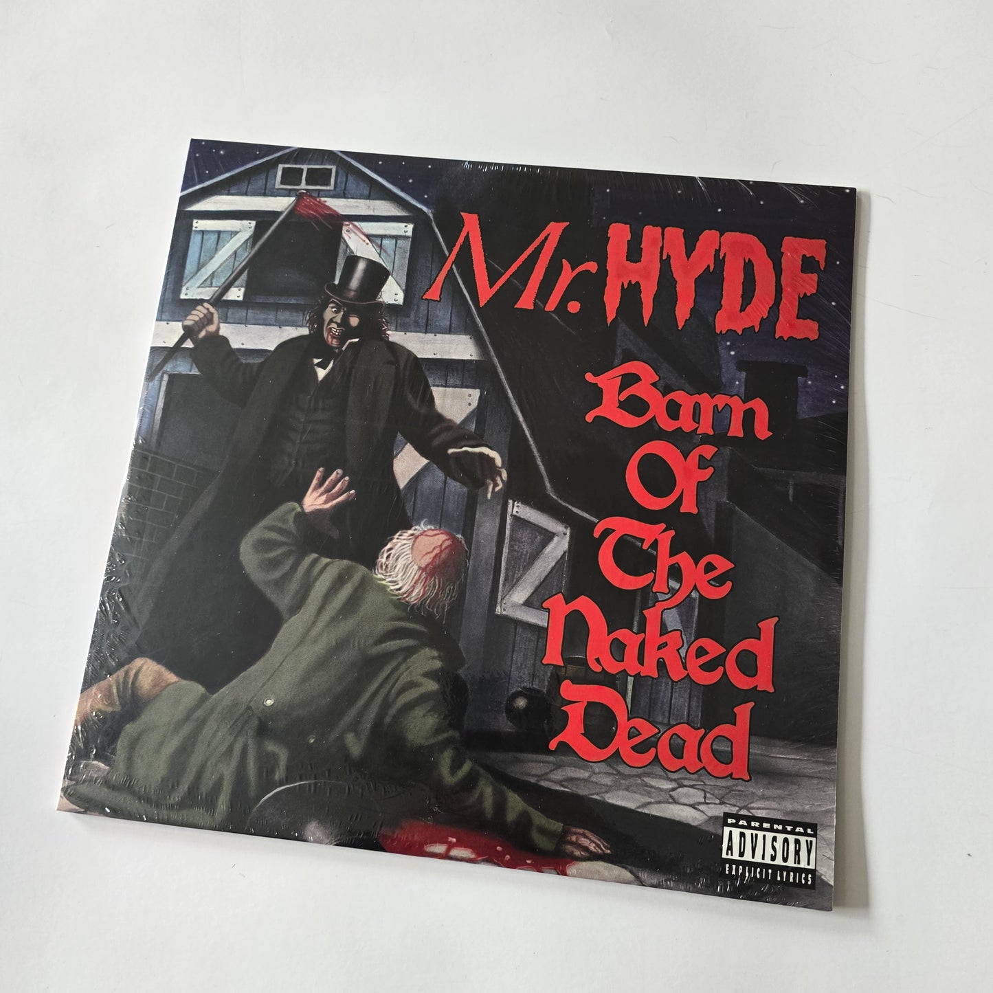 MR. HYDE - BARN OF THE NAKED DEATH, 20TH ANNIVERSARY (SEALED) PURPLE COLORED VINYL 2XLP -NEW!-