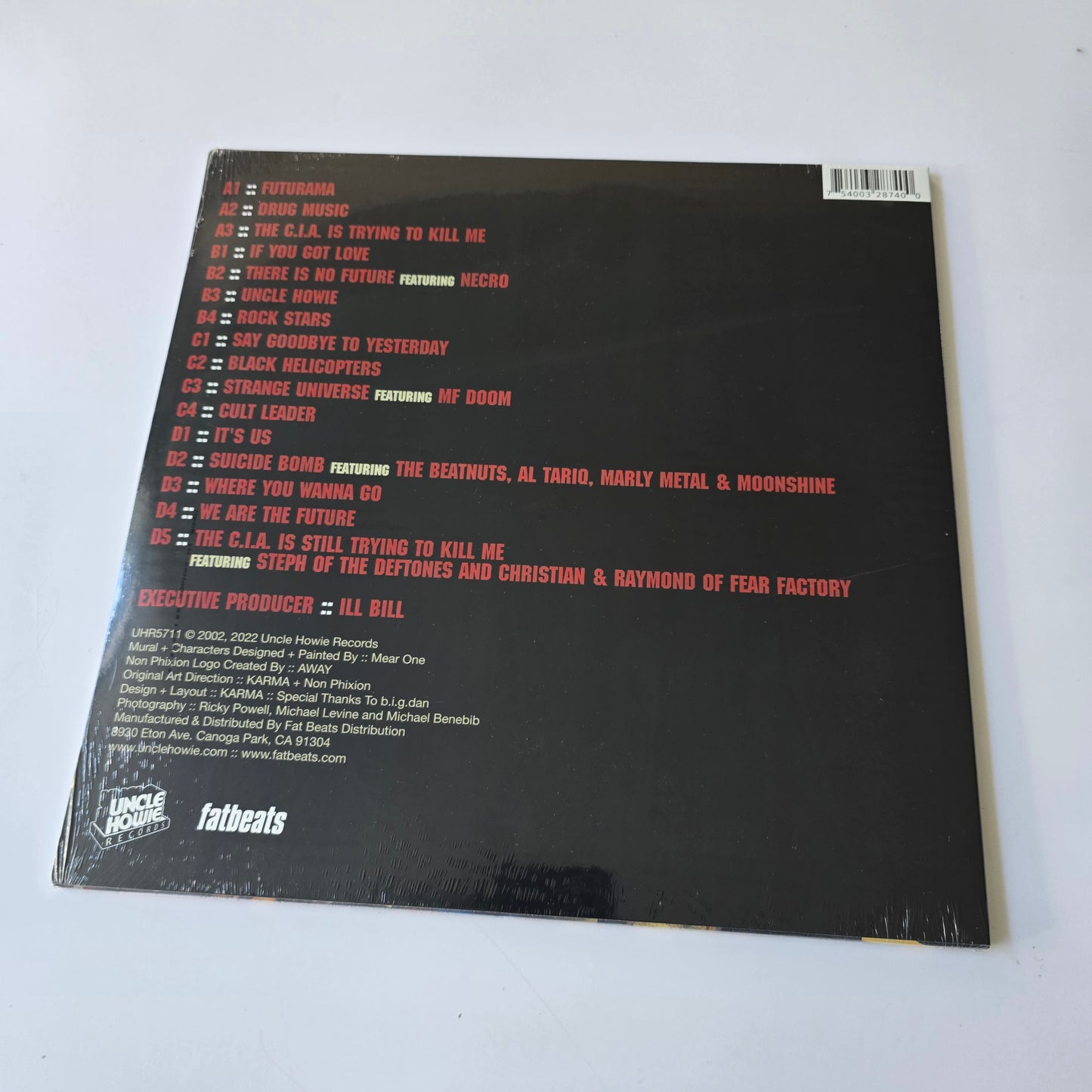 NON PHIXION - THE FUTURE IS NOW, CLOUDY BLUE COLORED VINYL (SEALED) 2X VINYL -NEW!-