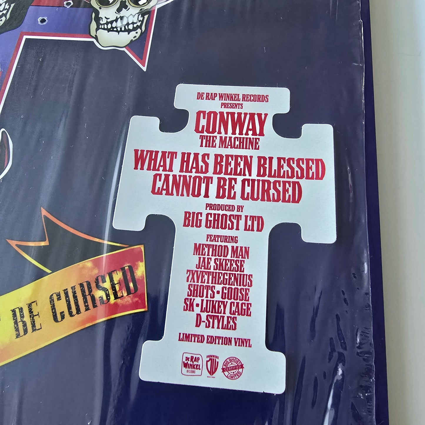 CONWAY THE MACHINE X BIG GHOST LTD - WHAT HAS BEEN BLESSED CANNOT BE CURSED, LIMITED EDITION JUNGLE VINYL -LIKE NEW!-