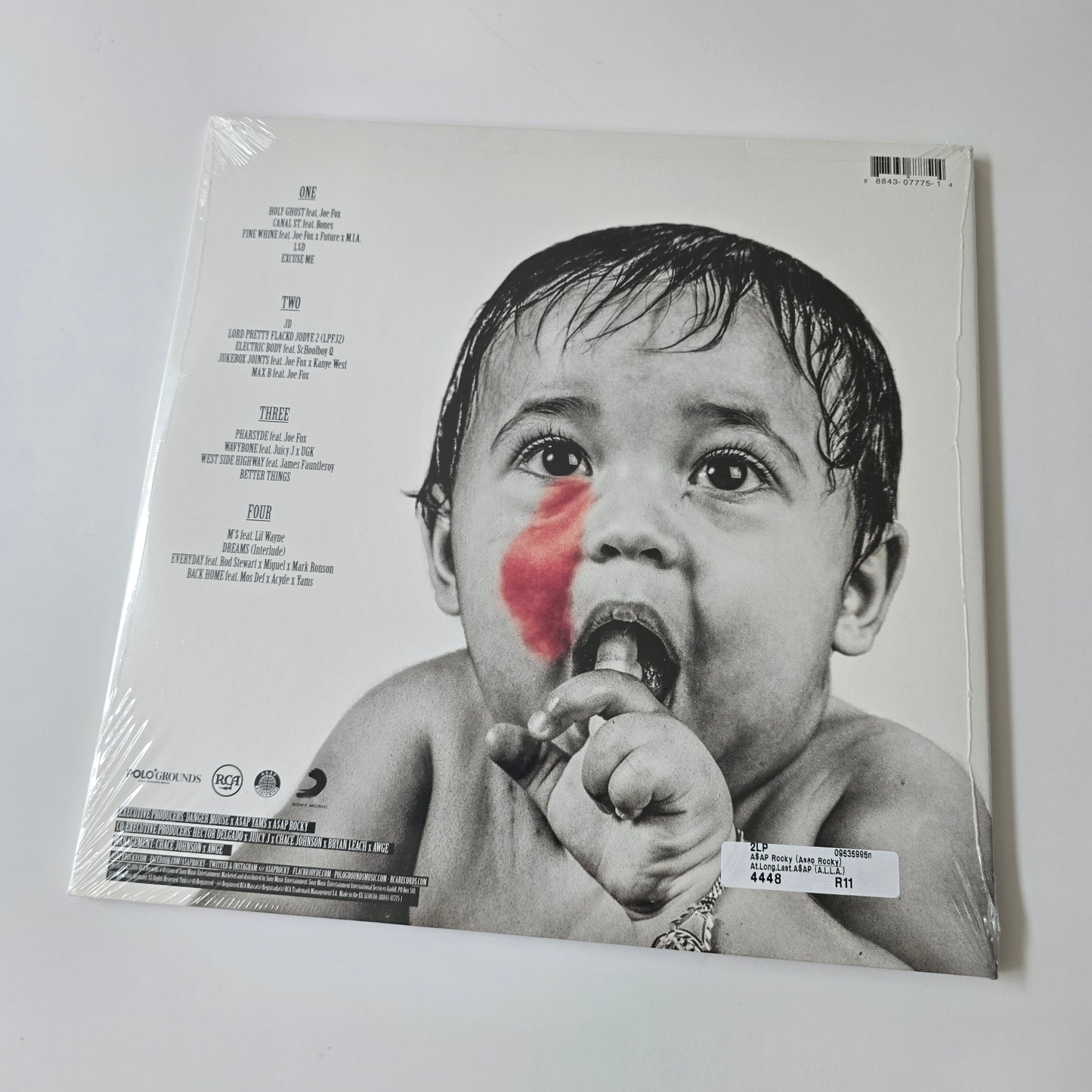 A$AP ROCKY - AT.LONG.LAST.A$AP (A.L.L.A.) (SEALED) VINYL 2XLP -NEW!-