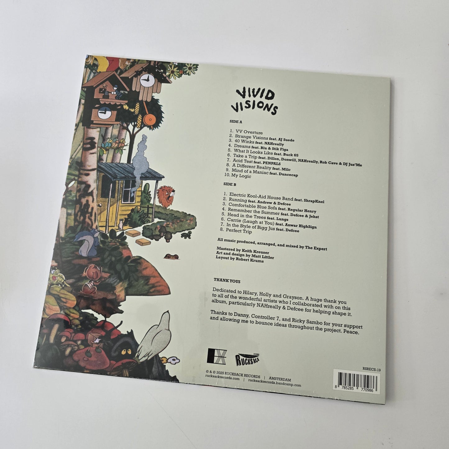 THE EXPERT - VIVID VISIONS (SEALED) VINYL -NEW!-