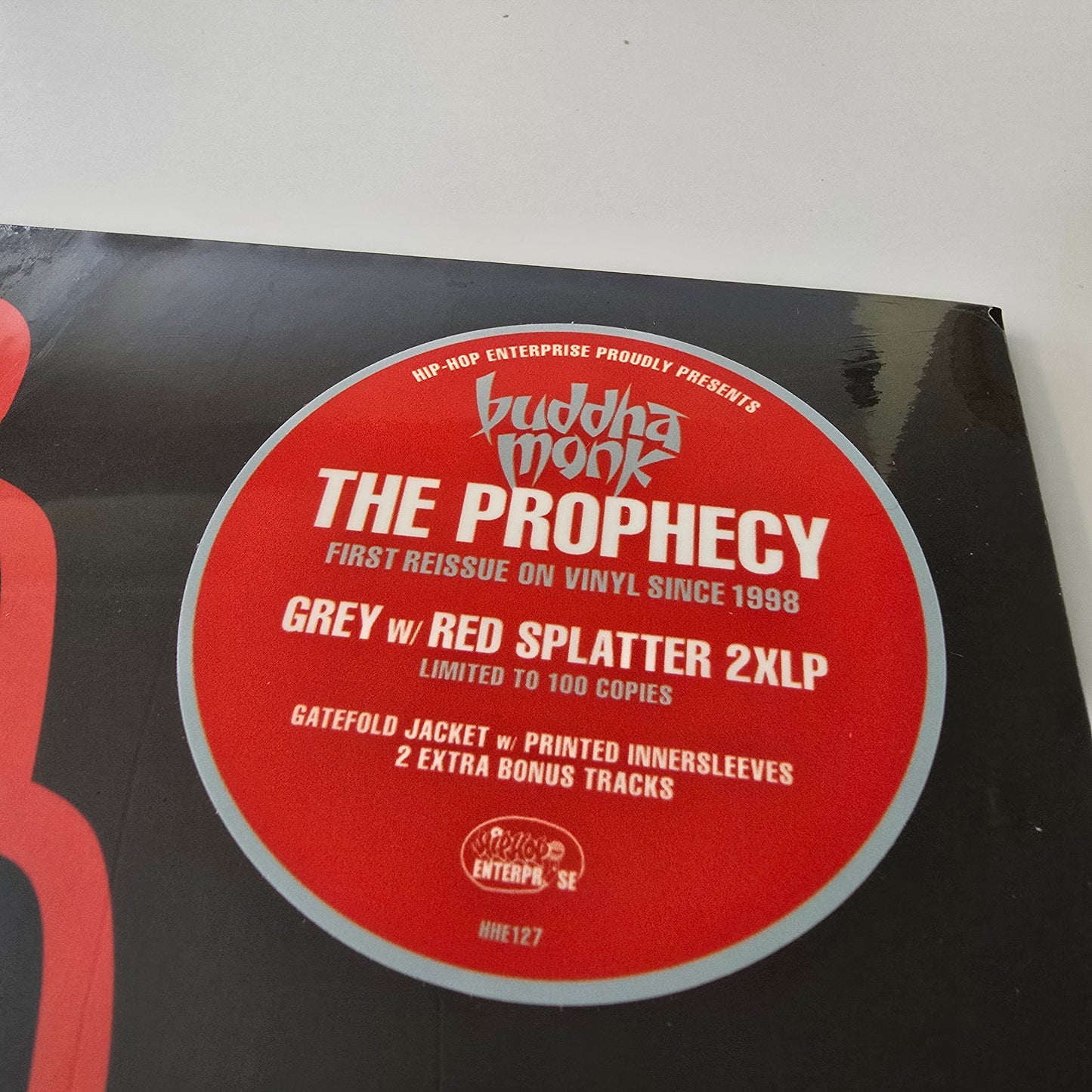 BUDDHA MONK - THE PROPHECY, SPLATTER VINYL (SEALED) 2XLP GATEFOLD -NEW!-