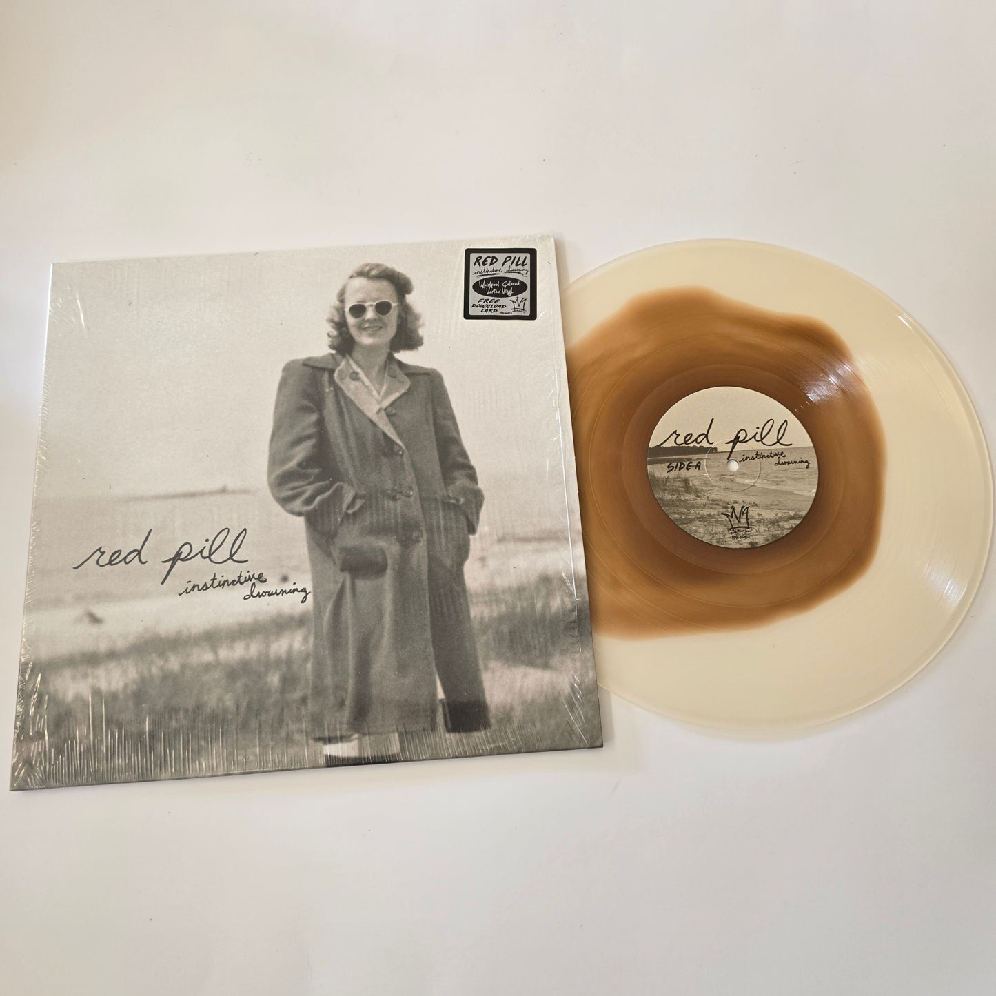 RED PILL - INSTINCTIVE DROWNING COLORED VINYL -PRE OWNED-