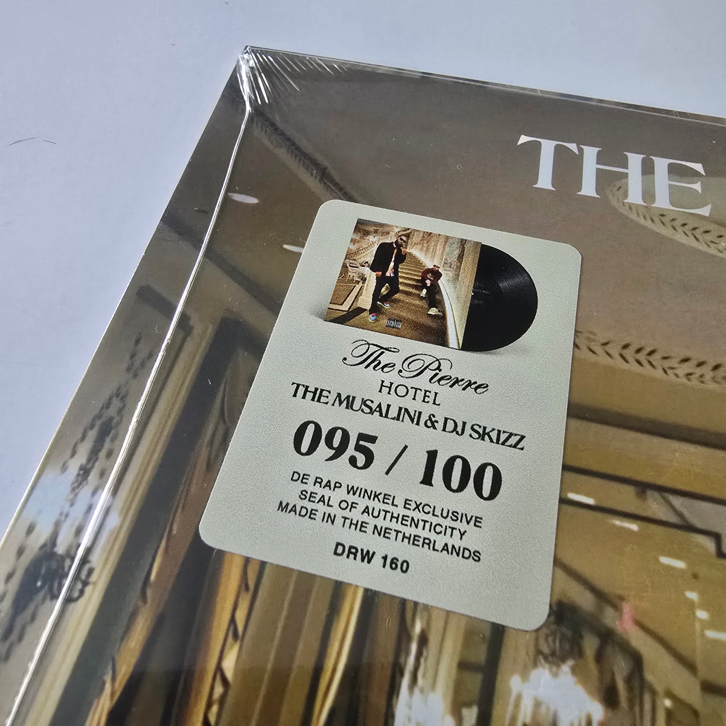 THE MUSALINI & DJ SKIZZ - THE PIERRE HOTEL (SEALED) LIMITED EDITION VINYL -NEW!-