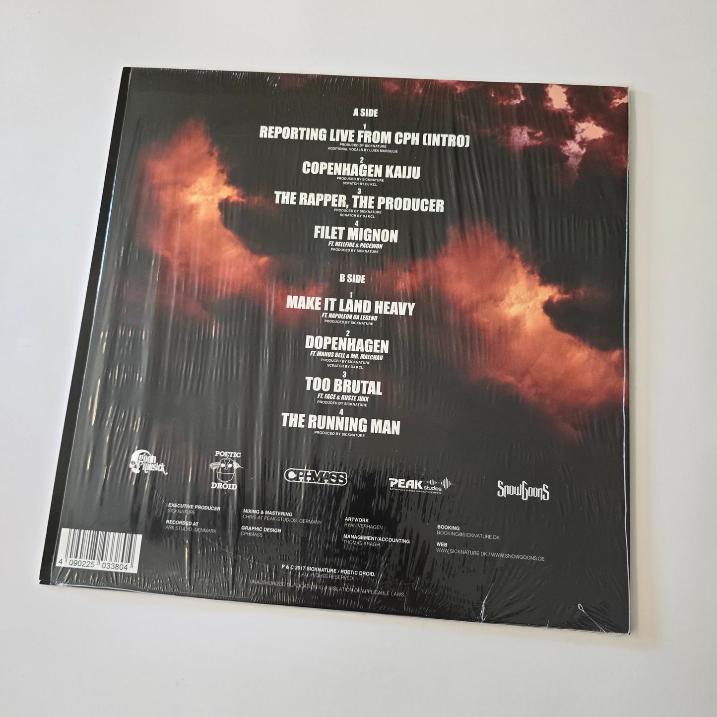 SICKNATURE - COPENHAGEN KAIJU VINYL -PRE OWNED-