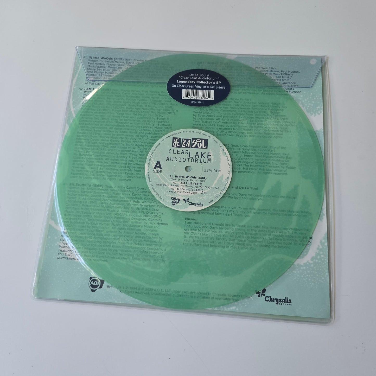 DE LA SOUL - CLEAR LAKE AUDIOTORIUM (SEALED) VINYL -NEW!-