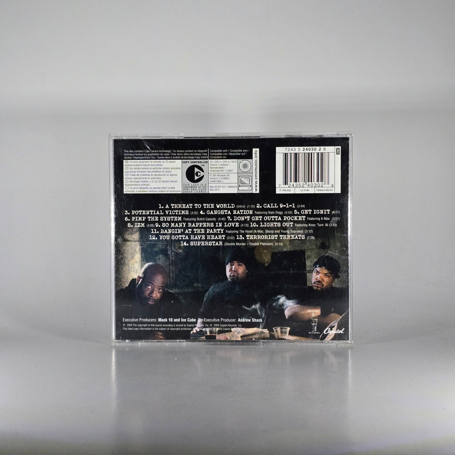 WESTSIDE CONNECTION - TERRORIST THREATS CD