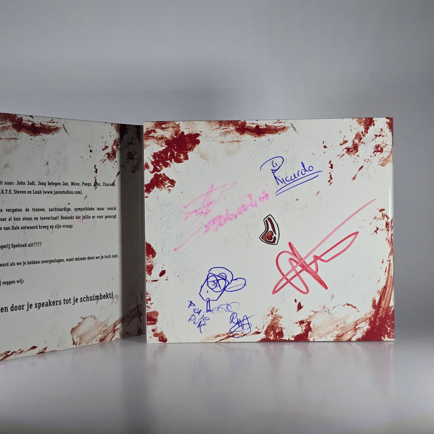 DIKKE VANDALEN - SLAGERIJ SPEKNEK, MET HANDTEKENINGEN CD