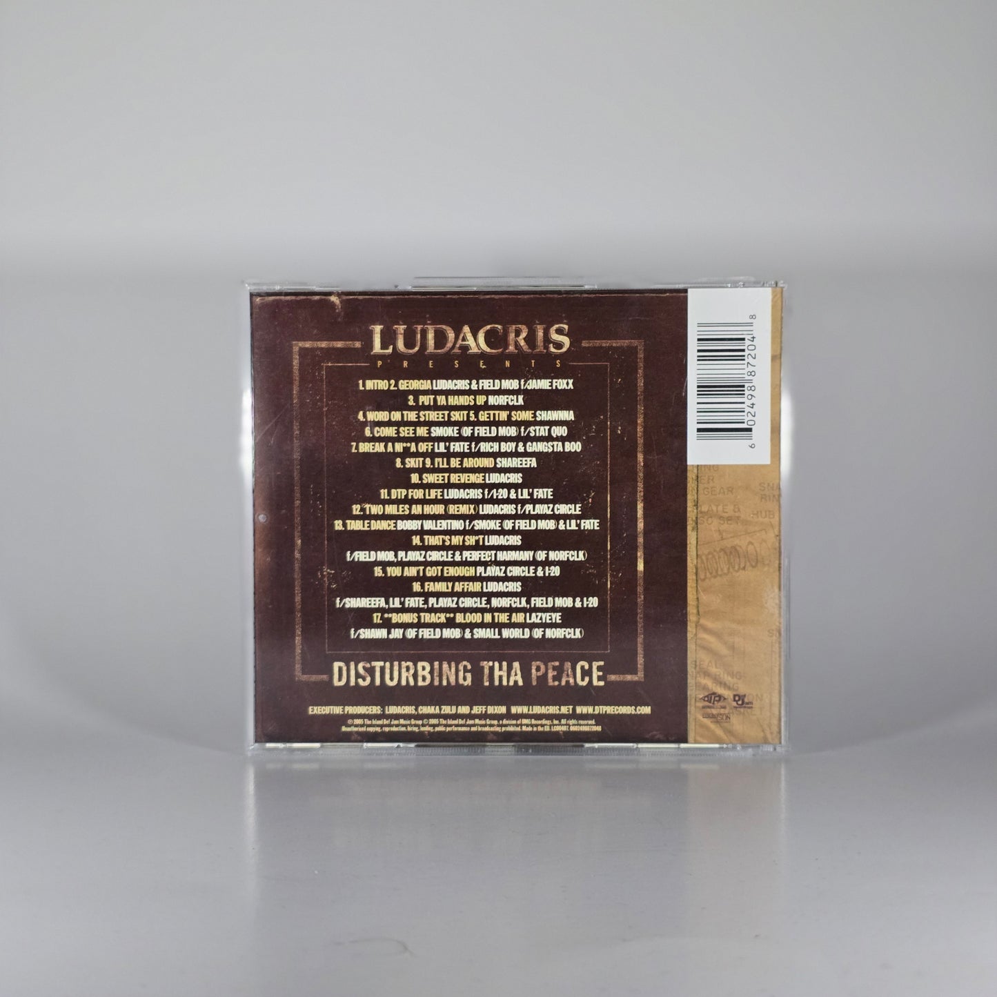 LUDACRIS - DISTURBING THA PEACE CD