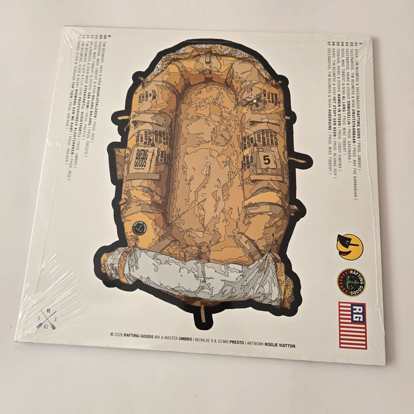 RAFTING GOODS VOL. 5 DEEL 1 (SEALED) VINYL -NEW!-
