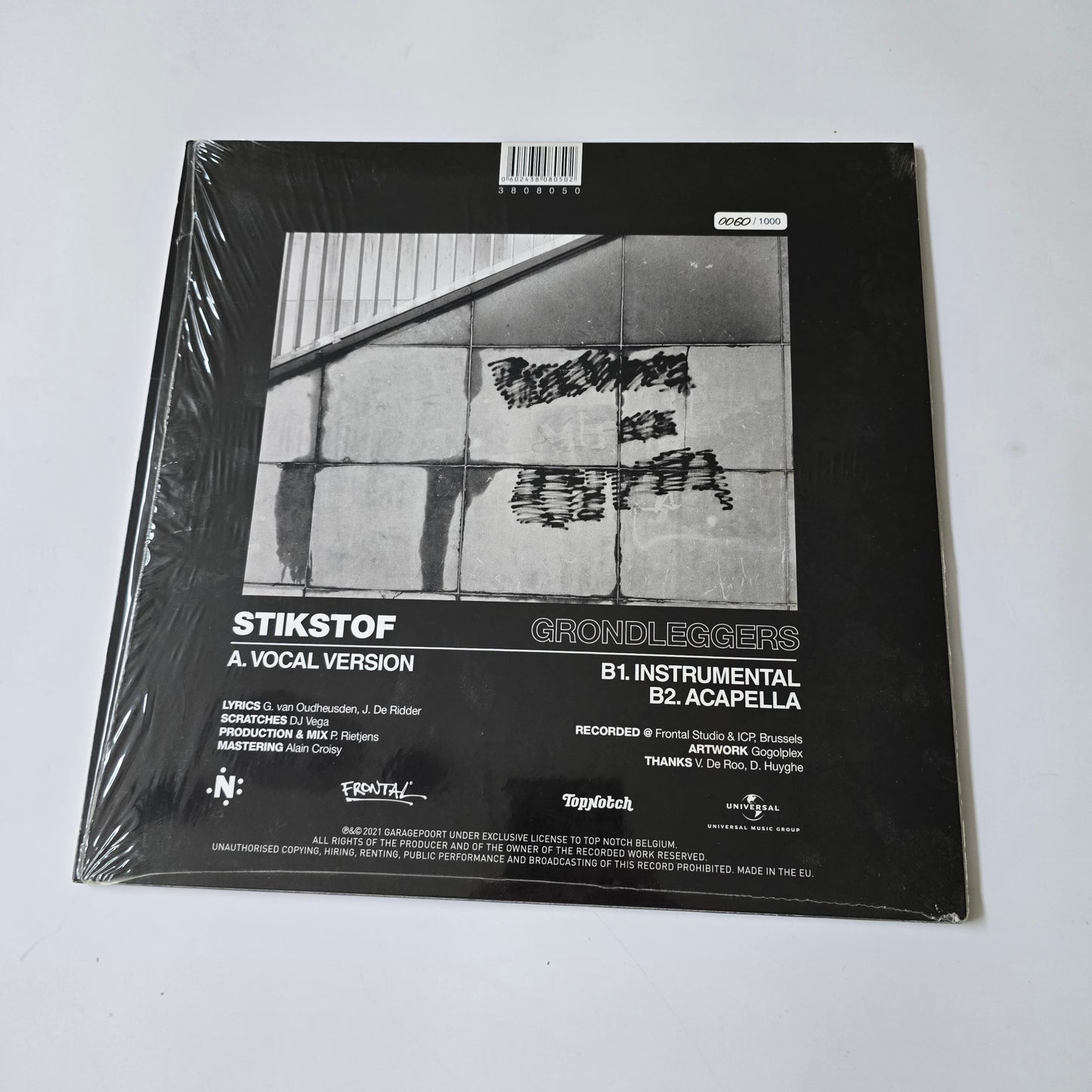 STIKSTOF - GRONDLEGGERS LIMITED EDITION MAXI VINYL -PRE OWNED-