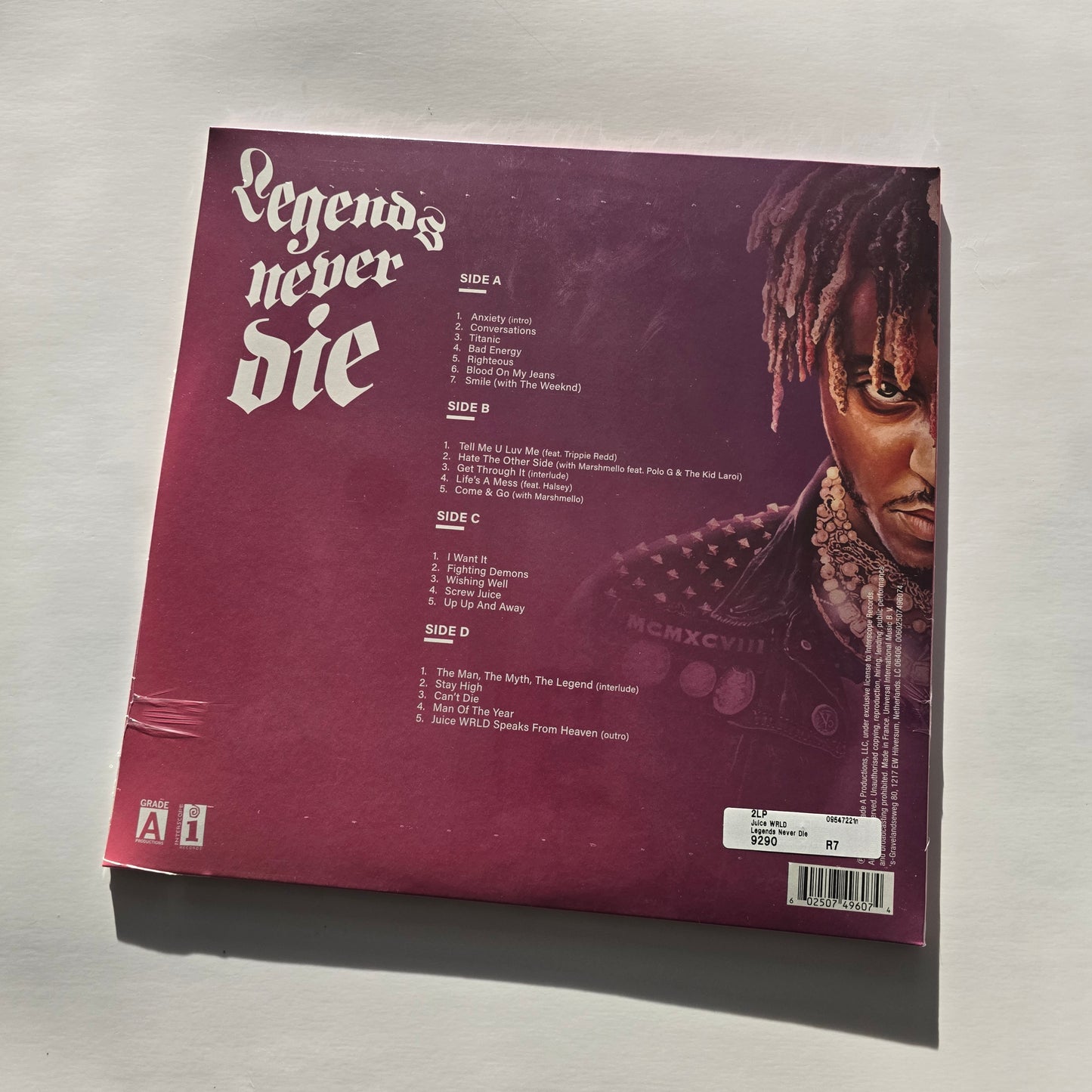 JUICE WRLD - LEGENDS NEVER DIE (SEALED) VINYL -NEW!-