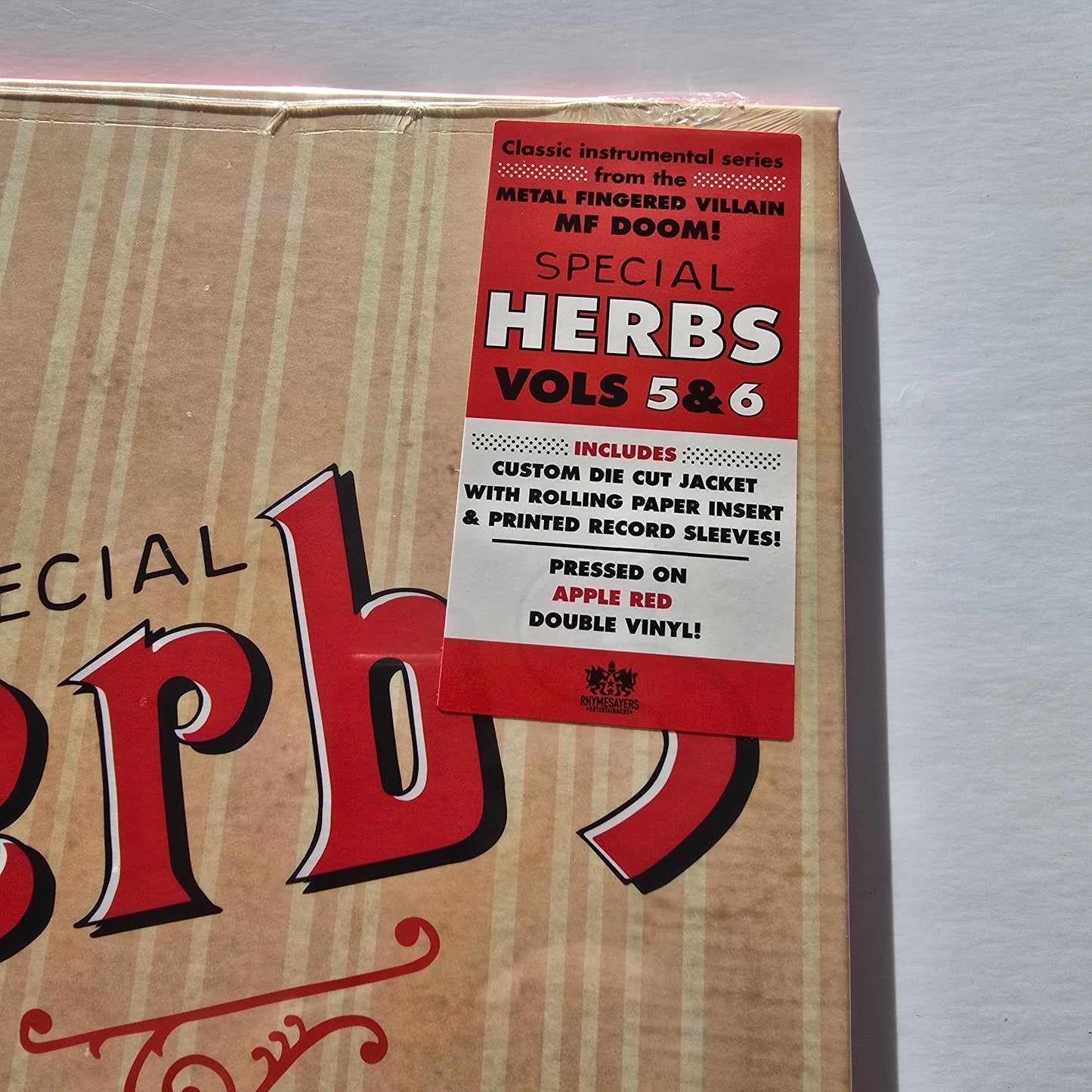 MF DOOM - METAL FINGERS PRESENTS: SPECIAL HERBS VOLS 5 & 6 (SEALED) VINYL -NEW!-