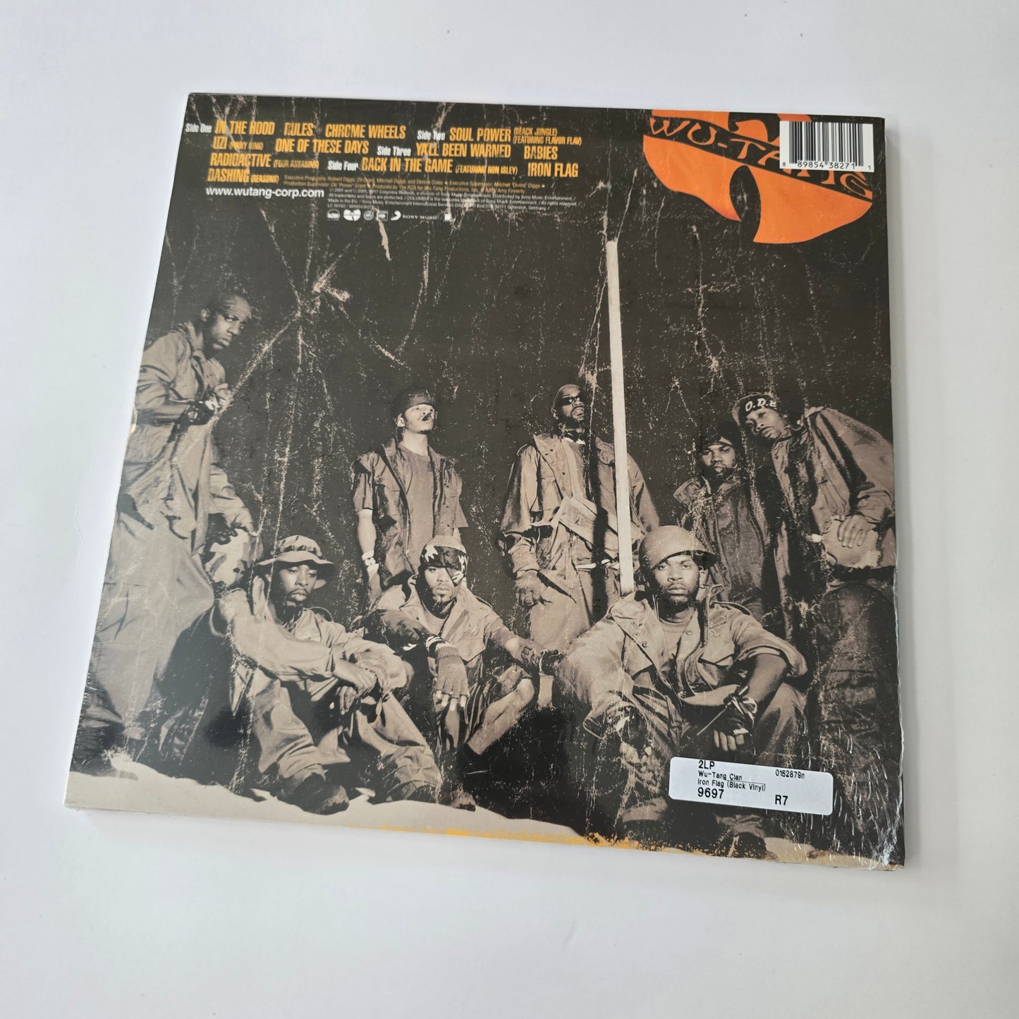 WU-TANG CLAN - IRON FLAG (SEALED) 2X VINYL -NEW!-
