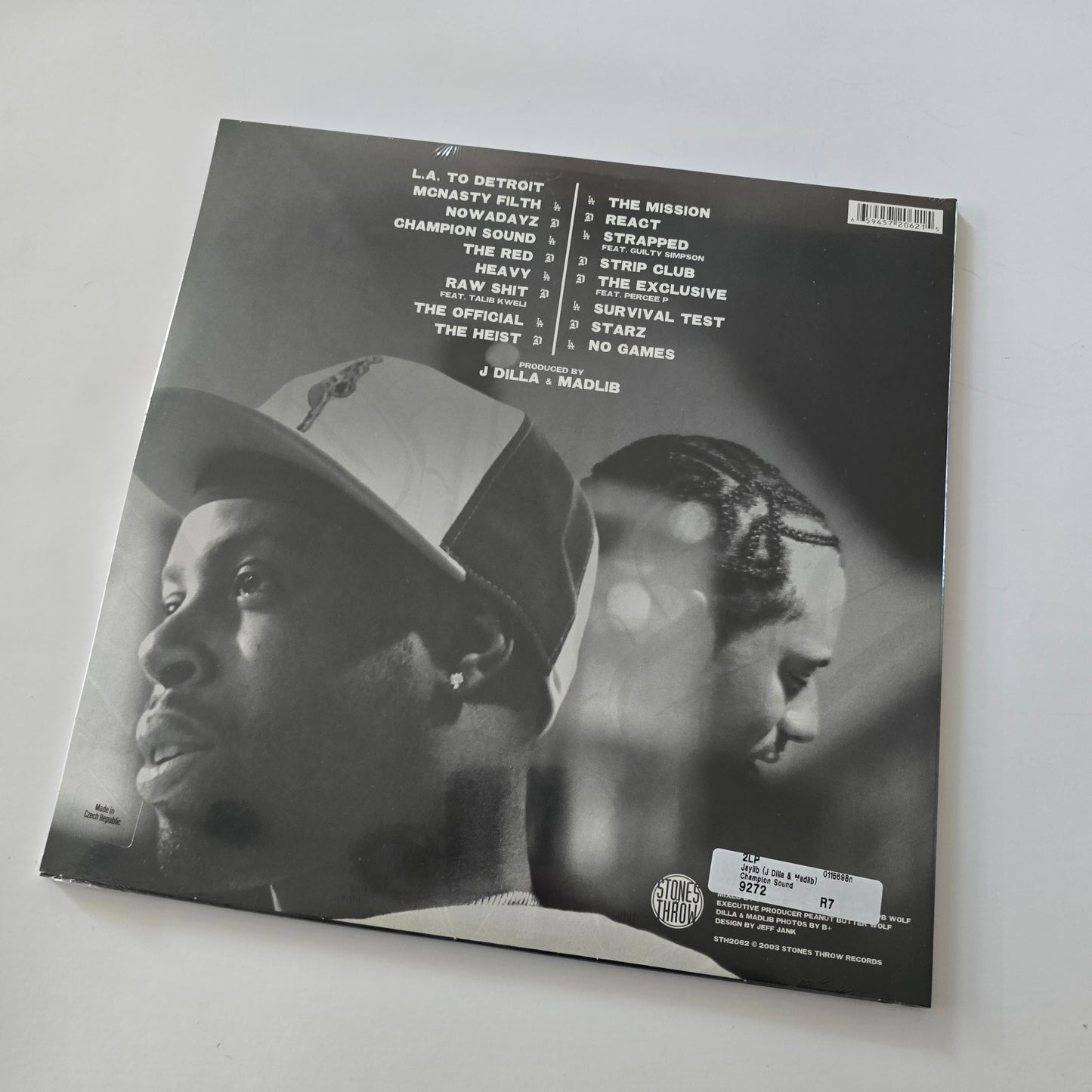 JAYLIB (J DILLA & MADLIB) - CHAMPION SOUND (SEALED) VINYL 2XLP -NEW!-