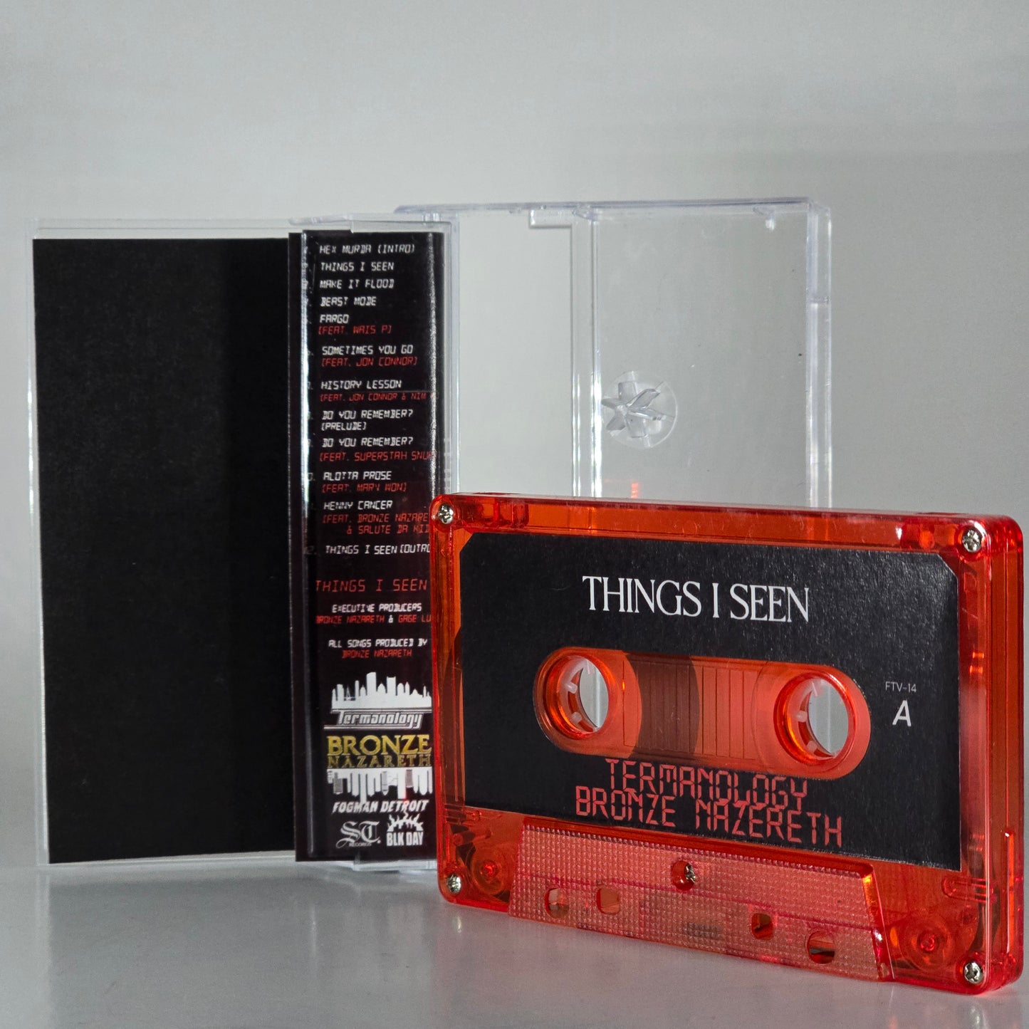 TERMANOLOGY X BRONZE NAZARETH - THINGS I SEE LIMITED EDITION CASSETTE -NEW!-