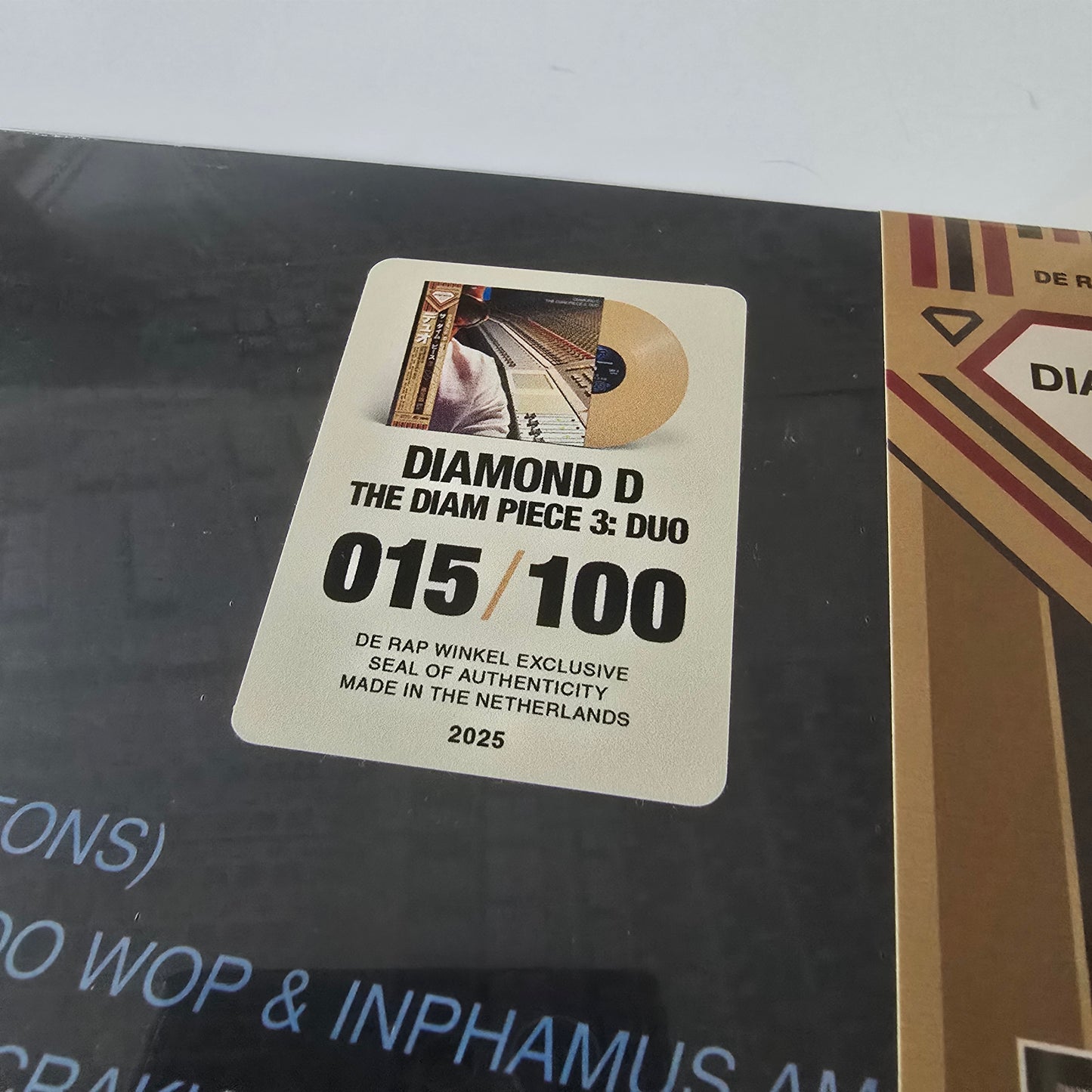 DIAMOND D - THE DIAM PIECE 3: DUO (SEALED) LIMITED EDITION VINYL -NEW!-