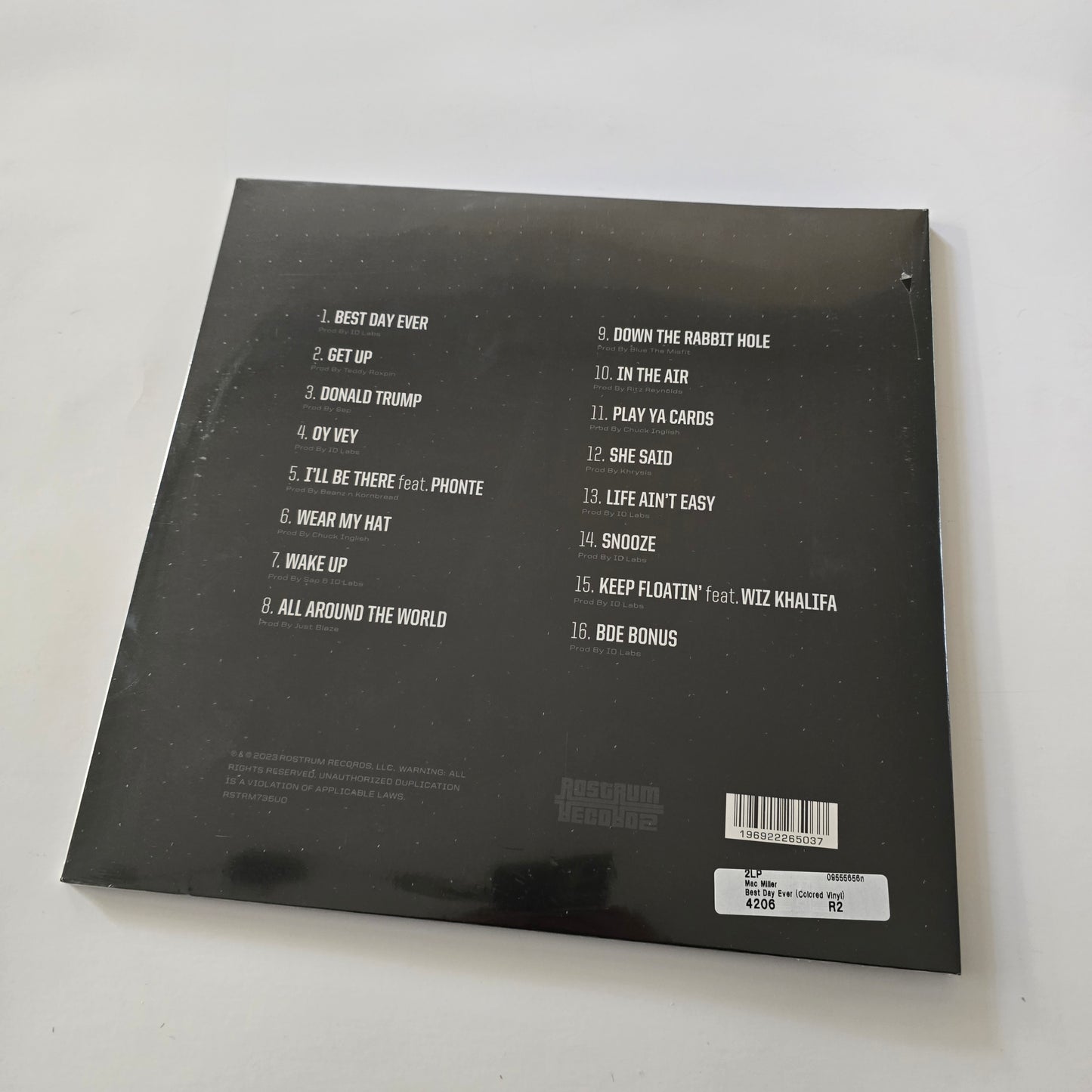 MAC MILLER - BEST DAY EVER (SEALED) LAVENDER COLORED VINYL 2LP -NEW!-