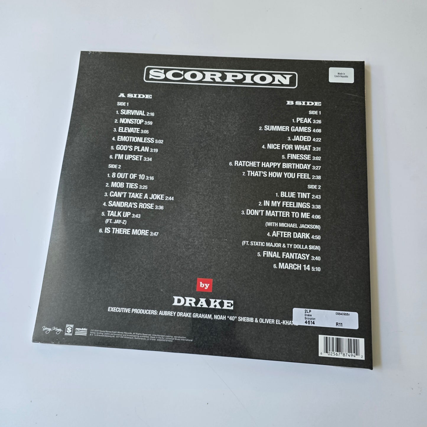 DRAKE - SCORPION (SEALED) VINYL -NEW!-
