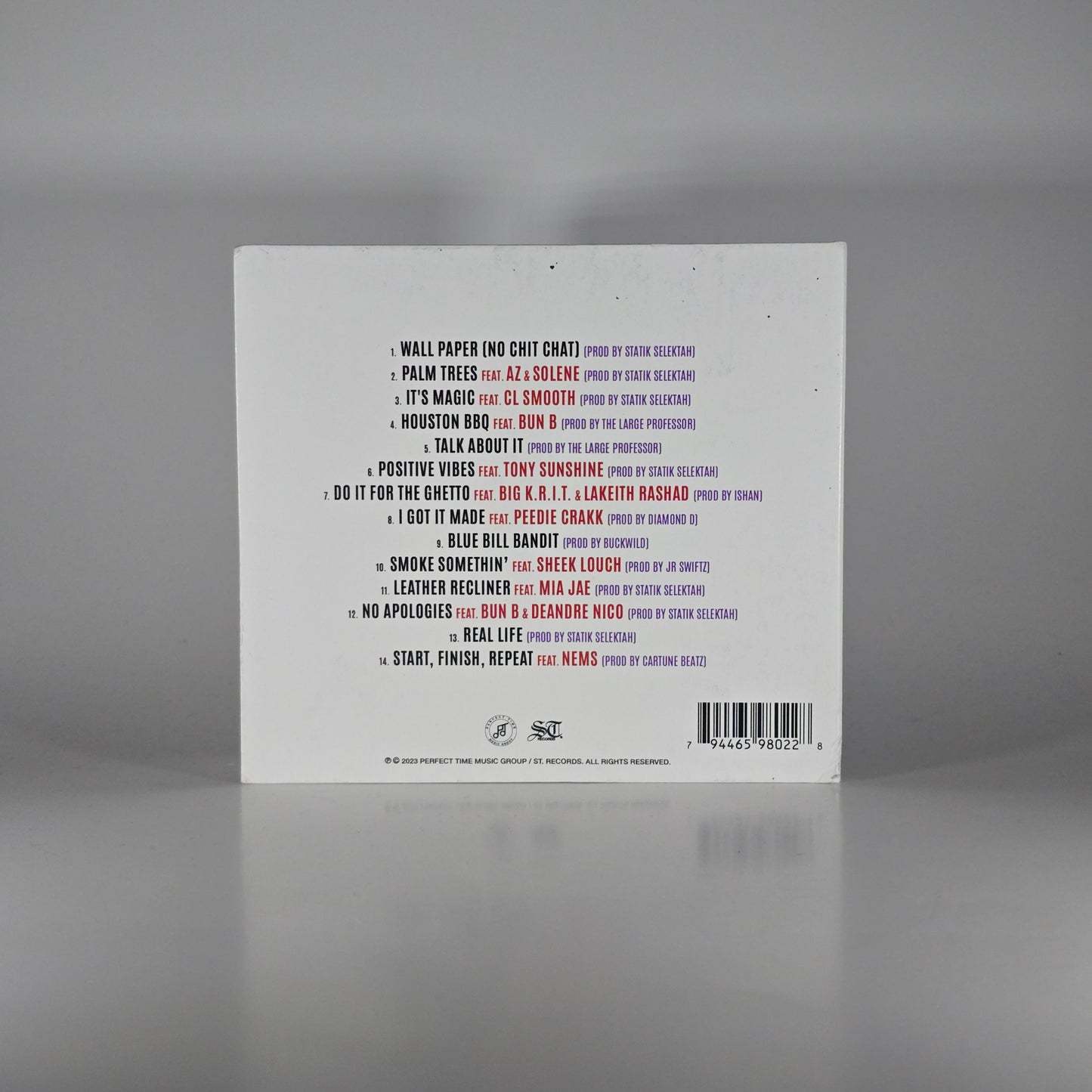TERMANOLOGY X PAUL WALL - START, FINISH, REPEAT CD -NEW!-